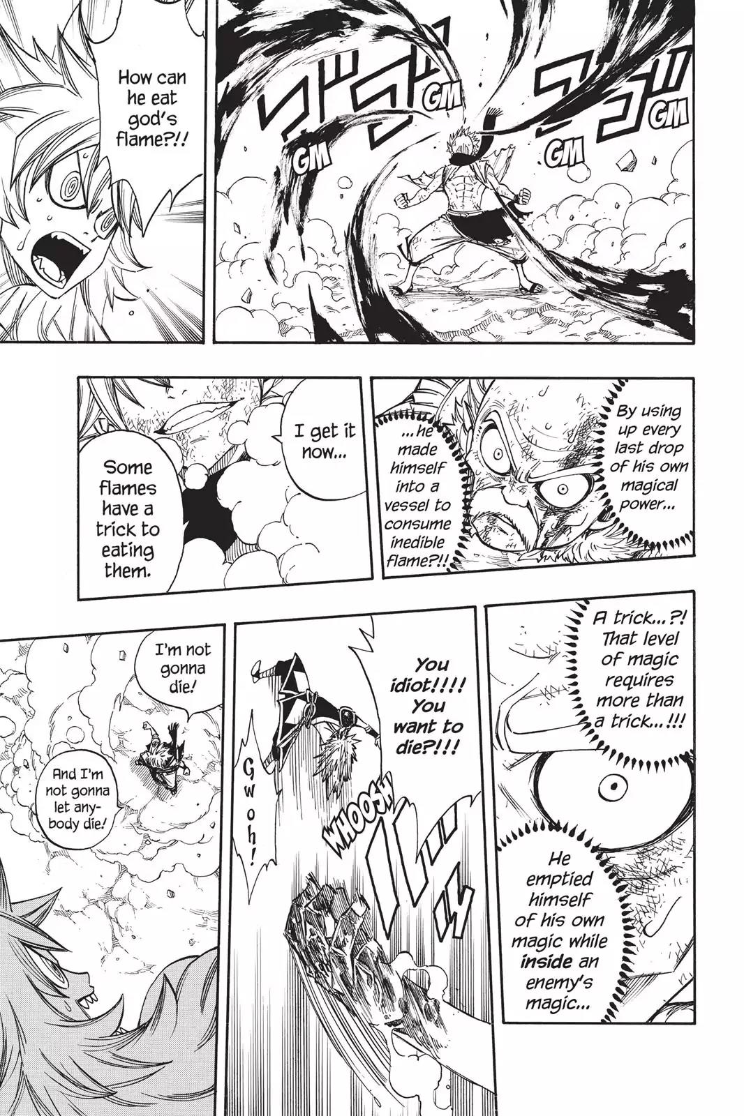 Fairy Tail Chapter 219 page 17 - Chapter 219: The Dragon God's Gleaming Flame