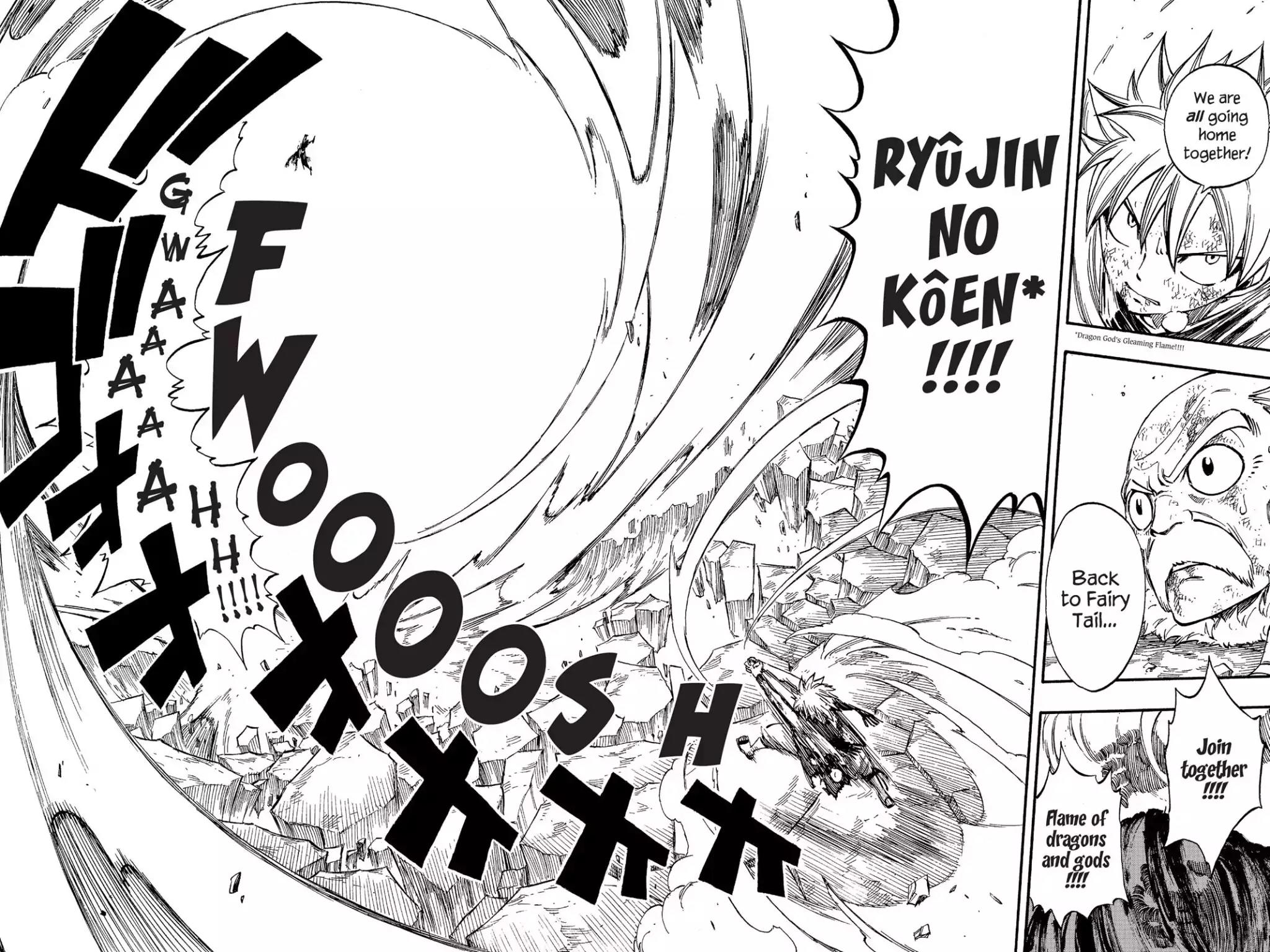 Fairy Tail Chapter 219 page 18 - Chapter 219: The Dragon God's Gleaming Flame