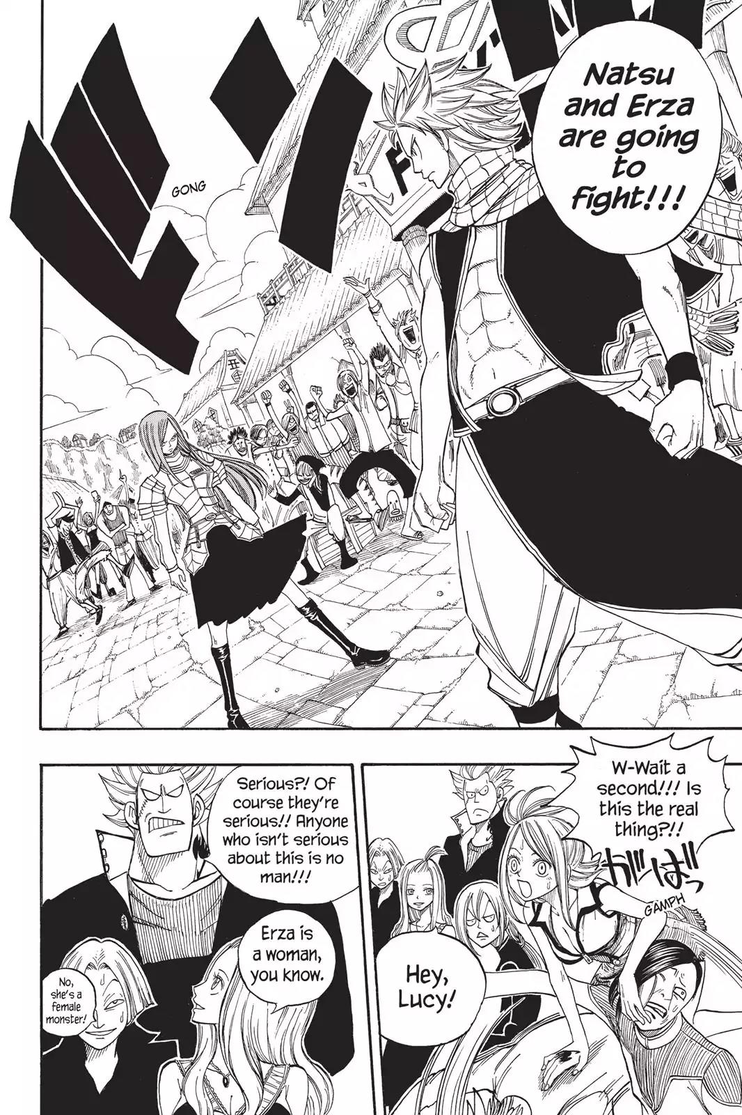 Fairy Tail Chapter 22 page 10 - Chapter 22: Natsu Vs. Erza