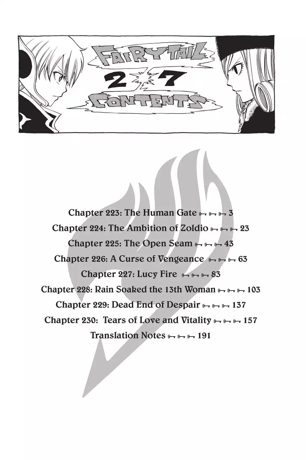 Fairy Tail Chapter 223 page 4 - Chapter 223: The Human Gate
