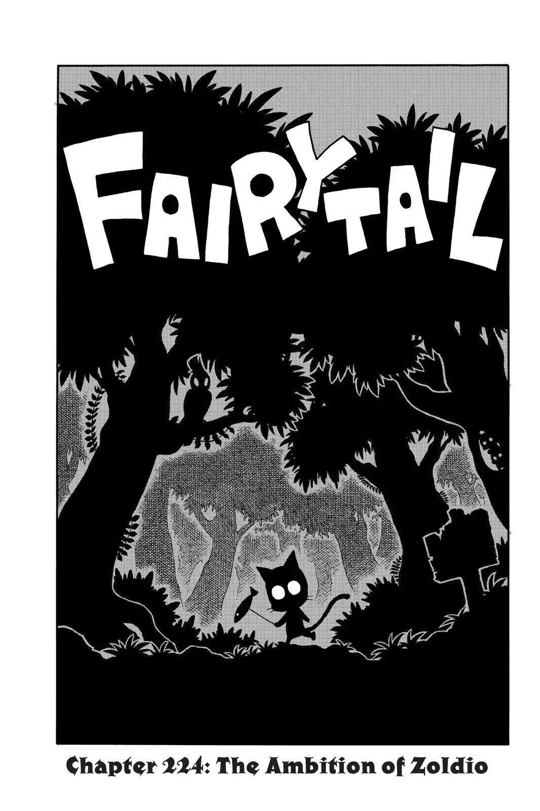 Fairy Tail Chapter 224 page 1 - Chapter 224: The Ambition Of Zoldio