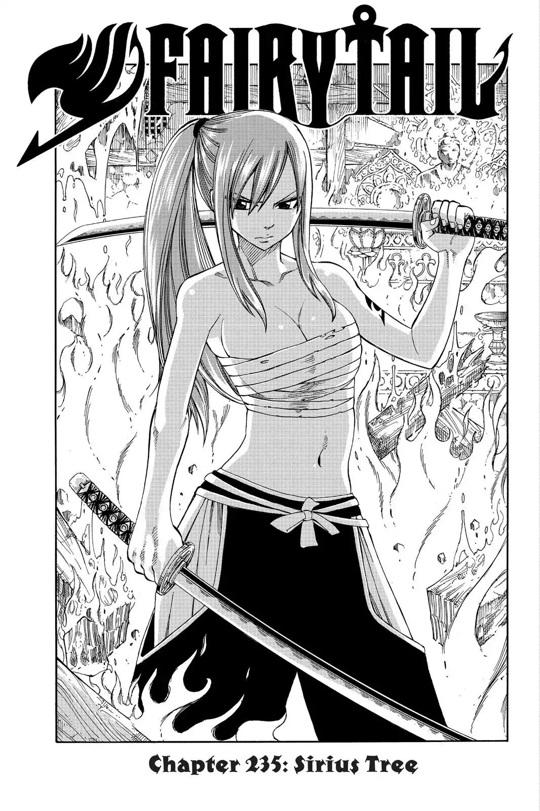 Fairy Tail Chapter 235 page 1 - Chapter 235: Sirius Tree