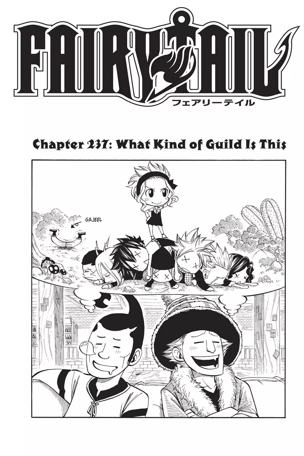 Fairy Tail Chapter 237 page 1 - Chapter 237: What Kind Of Guild Is This