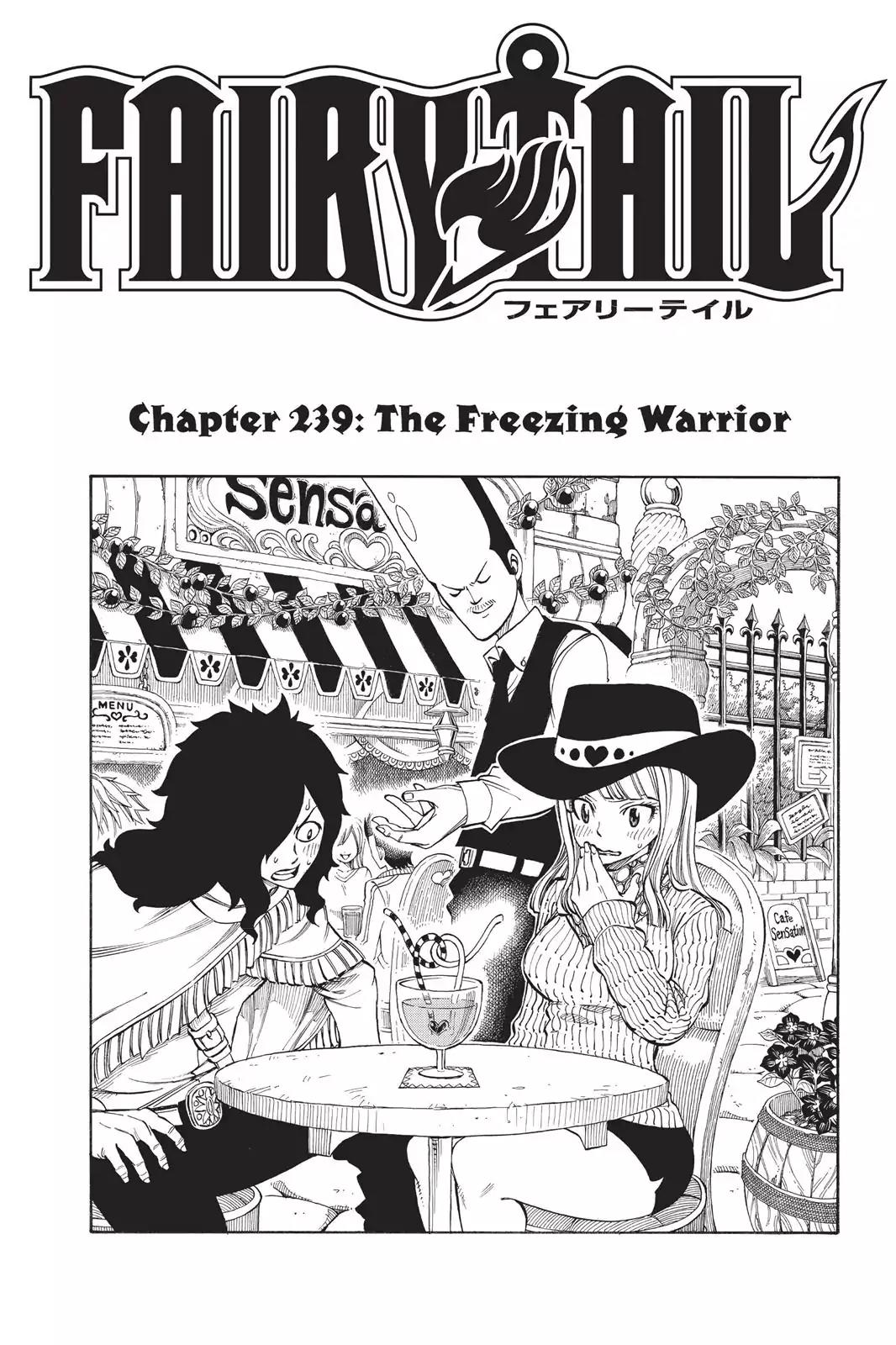 Fairy Tail Chapter 239 page 1 - Chapter 239: The Freezing Warrior