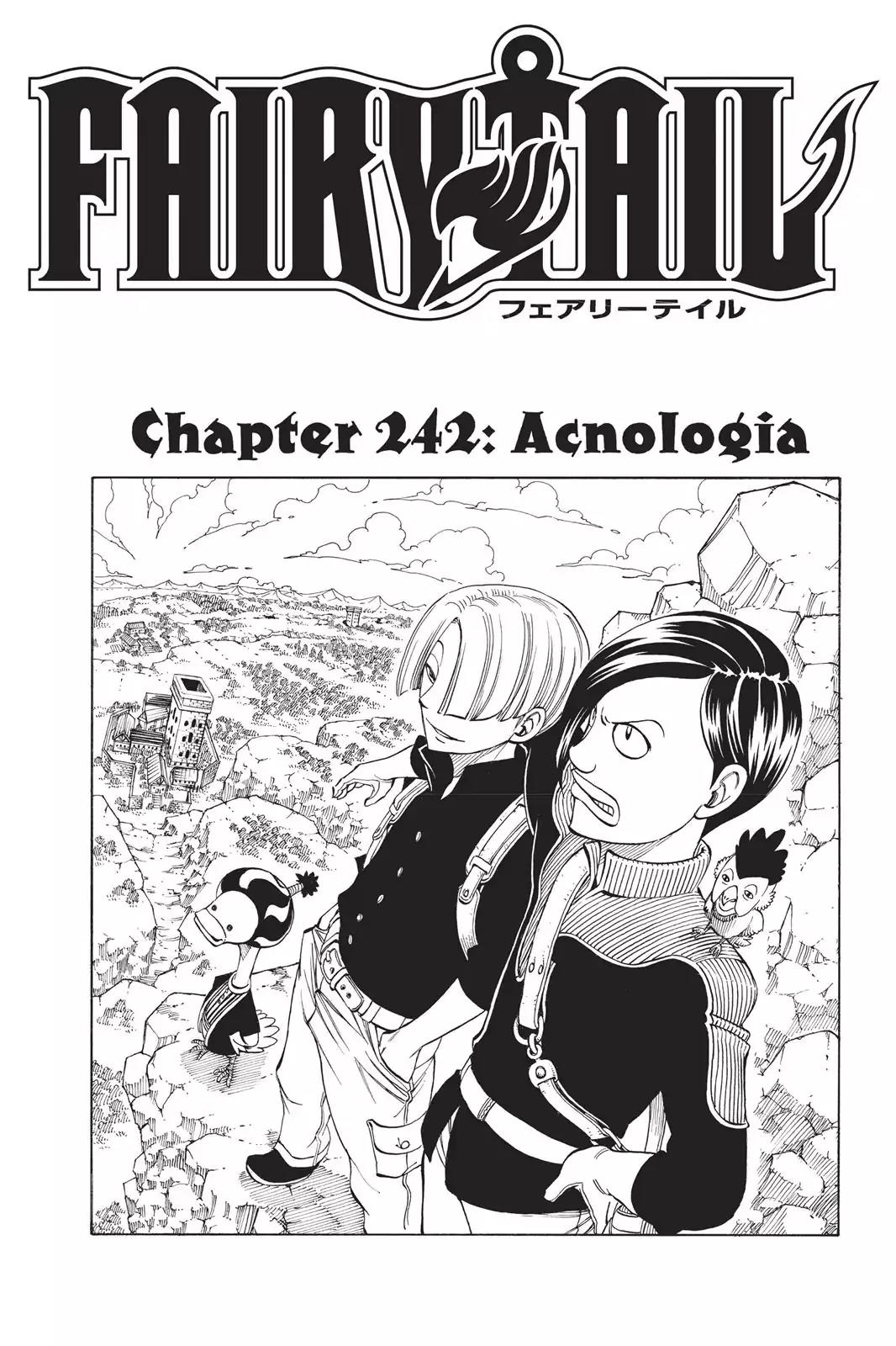 Fairy Tail Chapter 242 page 1 - Chapter 242: Acnologia