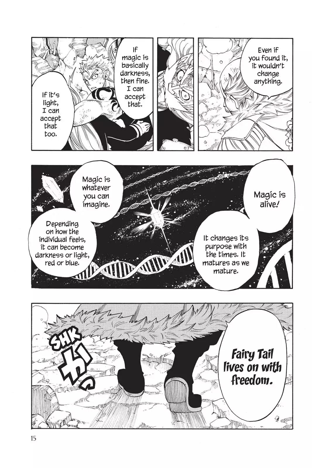 Fairy Tail Chapter 249 page 16 - Chapter 249: Magic Is Alive