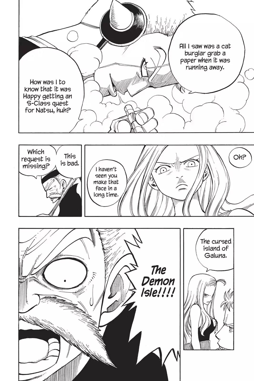Fairy Tail Chapter 25 page 8 - Chapter 25: The Cursed Island