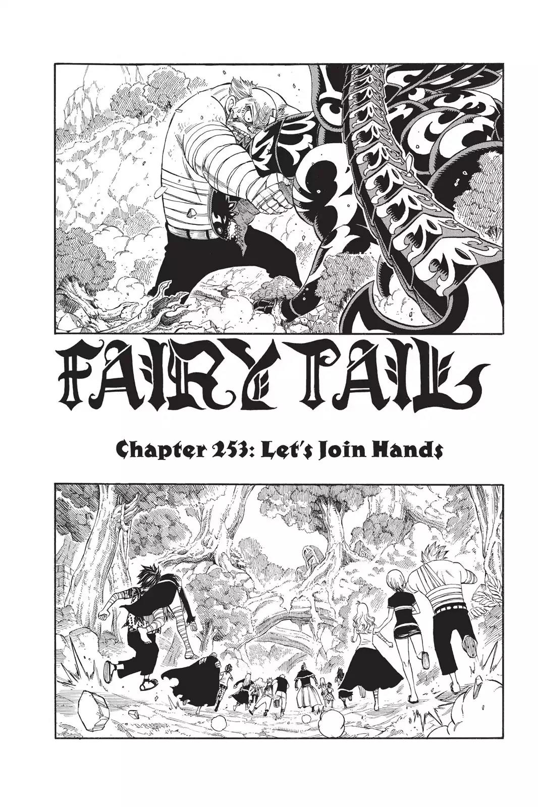 Fairy Tail Chapter 253 page 1 - Chapter 253: Let's Join Hands