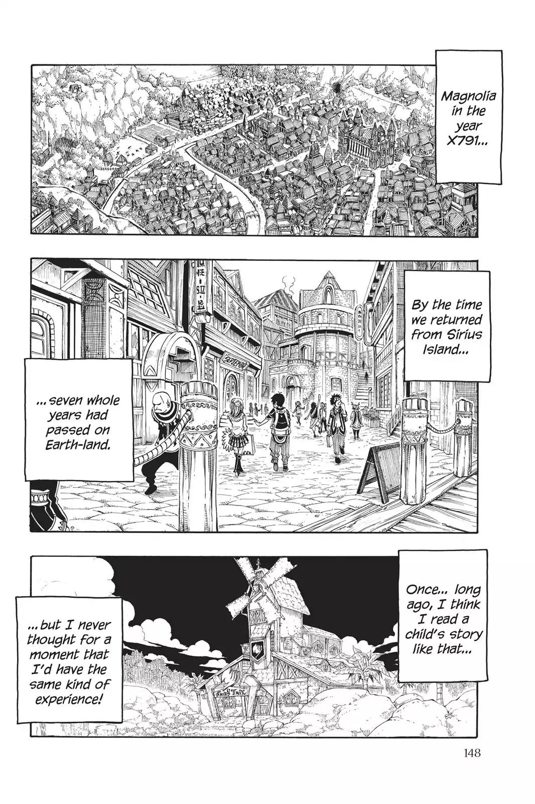 Fairy Tail Chapter 256 page 2 - Chapter 256: Seven Empty Years