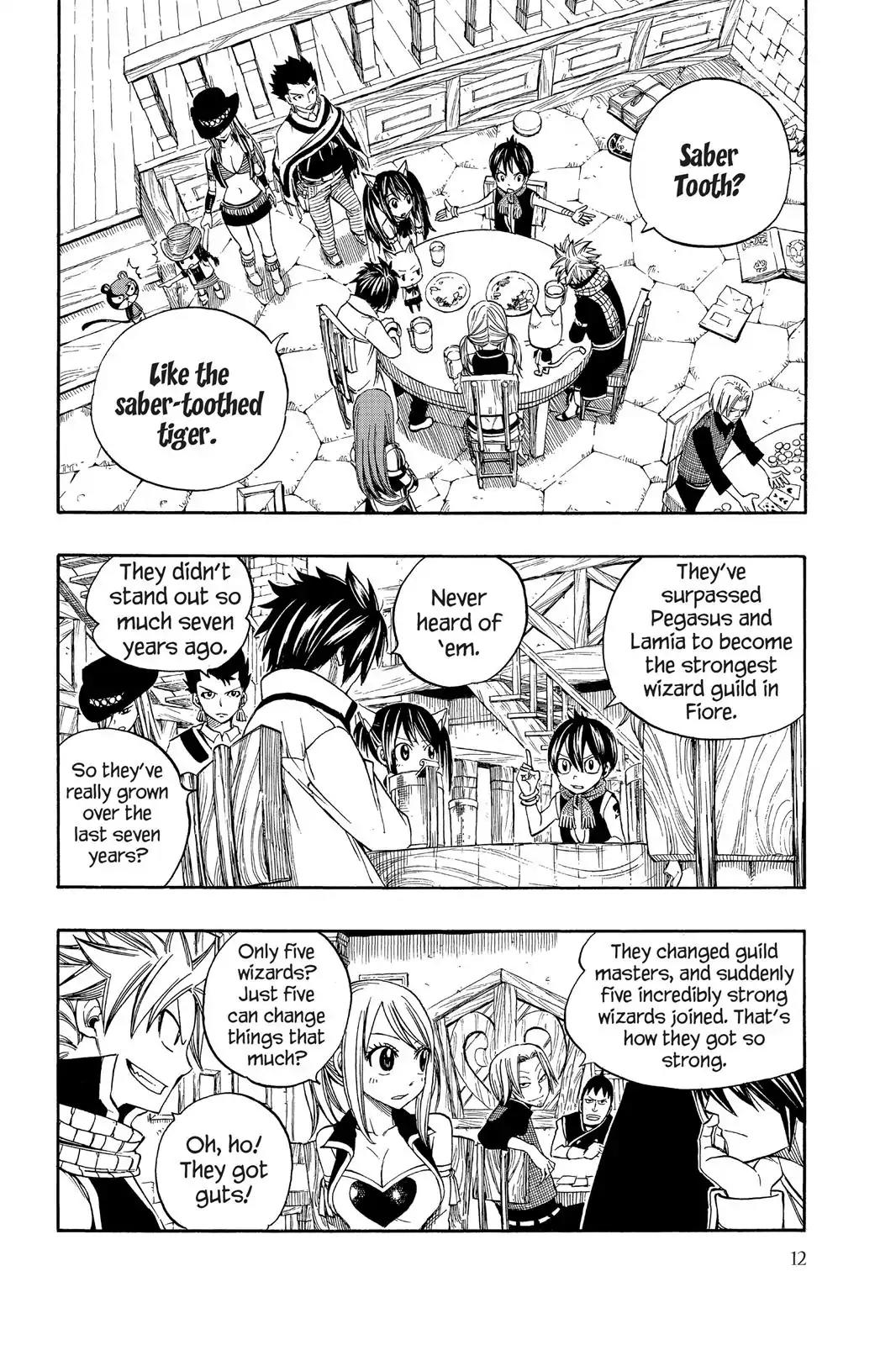 Fairy Tail Chapter 258 page 13 - Chapter 258: Sabertooth