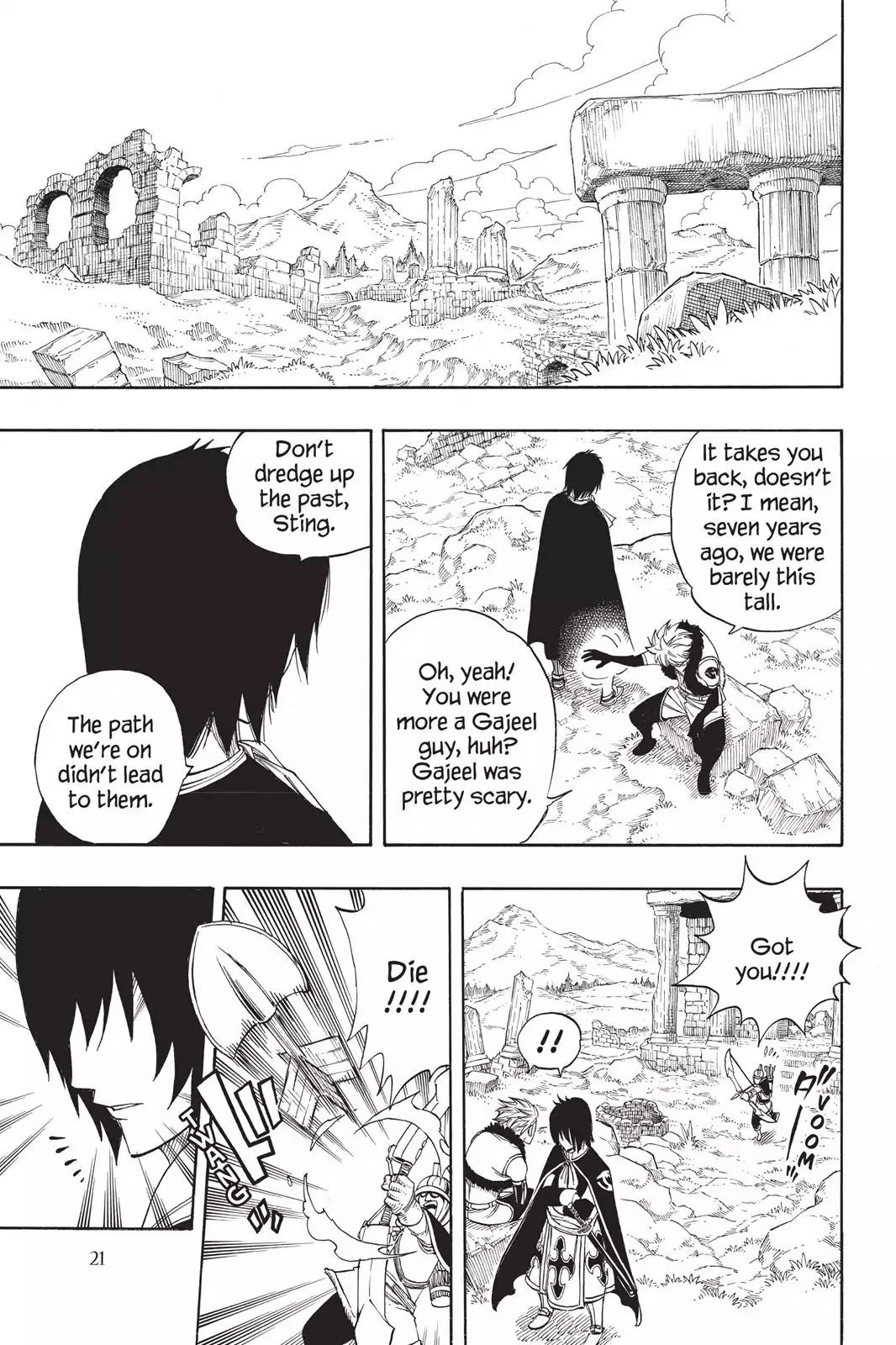 Fairy Tail Chapter 258 page 22 - Chapter 258: Sabertooth