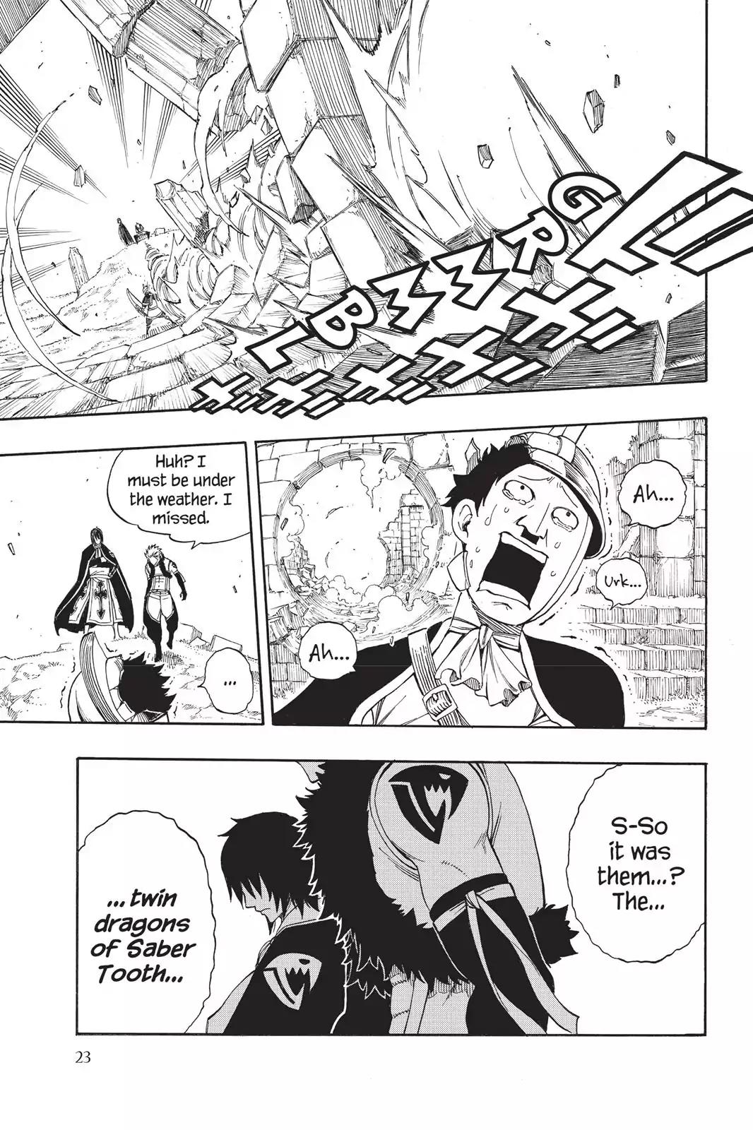 Fairy Tail Chapter 258 page 24 - Chapter 258: Sabertooth