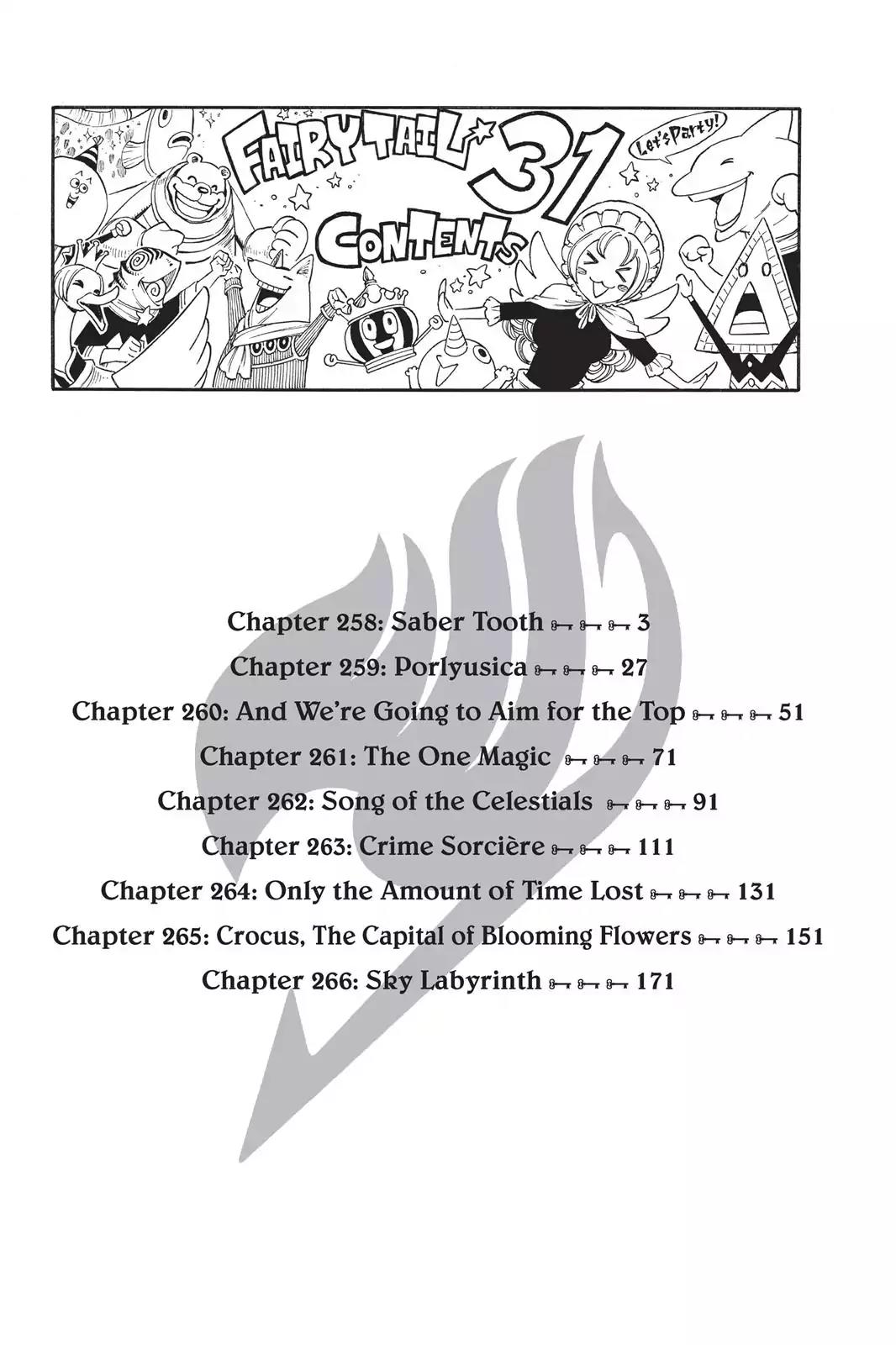 Fairy Tail Chapter 258 page 4 - Chapter 258: Sabertooth