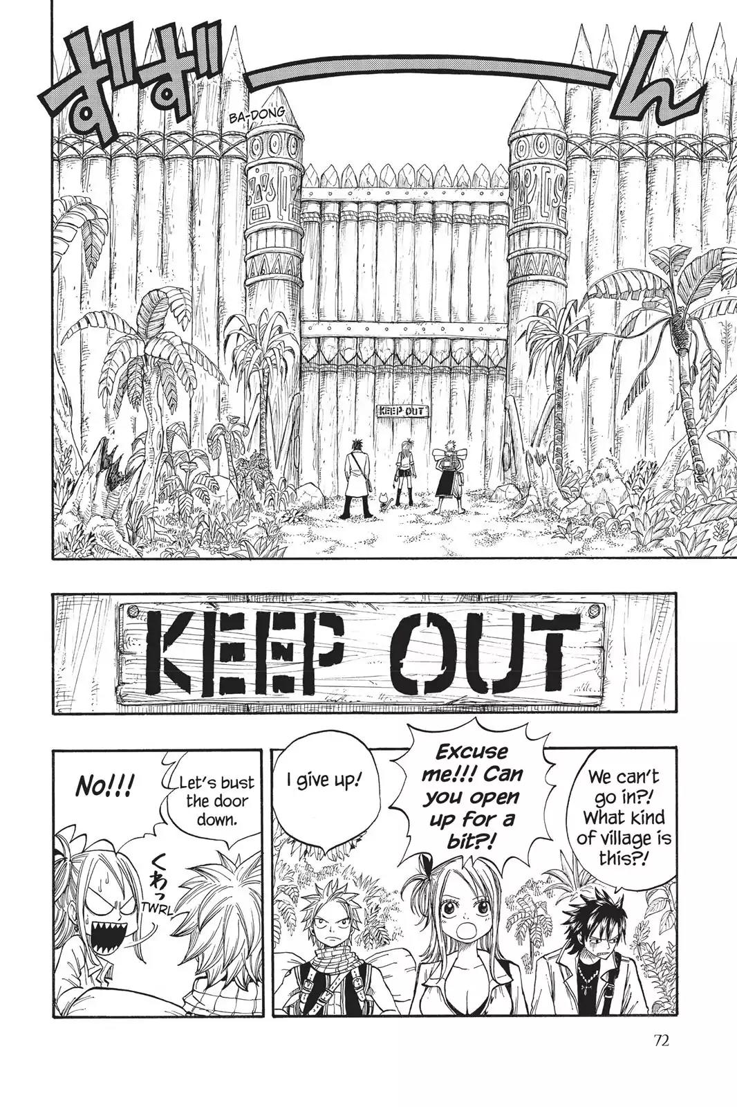 Fairy Tail Chapter 26 page 10 - Chapter 26: Is The Moon Out Tonight?