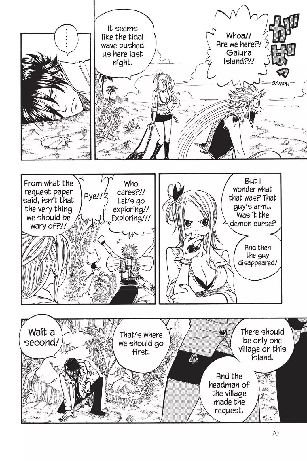 Fairy Tail Chapter 26 page 8 - Chapter 26: Is The Moon Out Tonight?