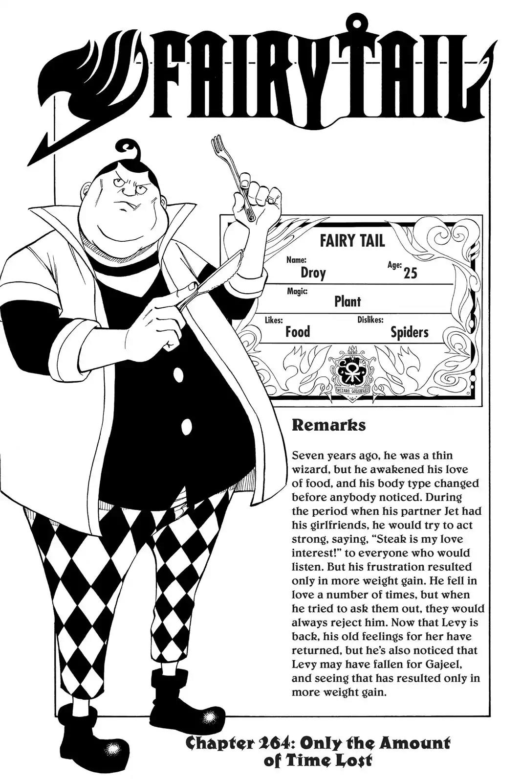 Fairy Tail Chapter 264 page 1 - Chapter 264: Only The Amount Of Time Lost