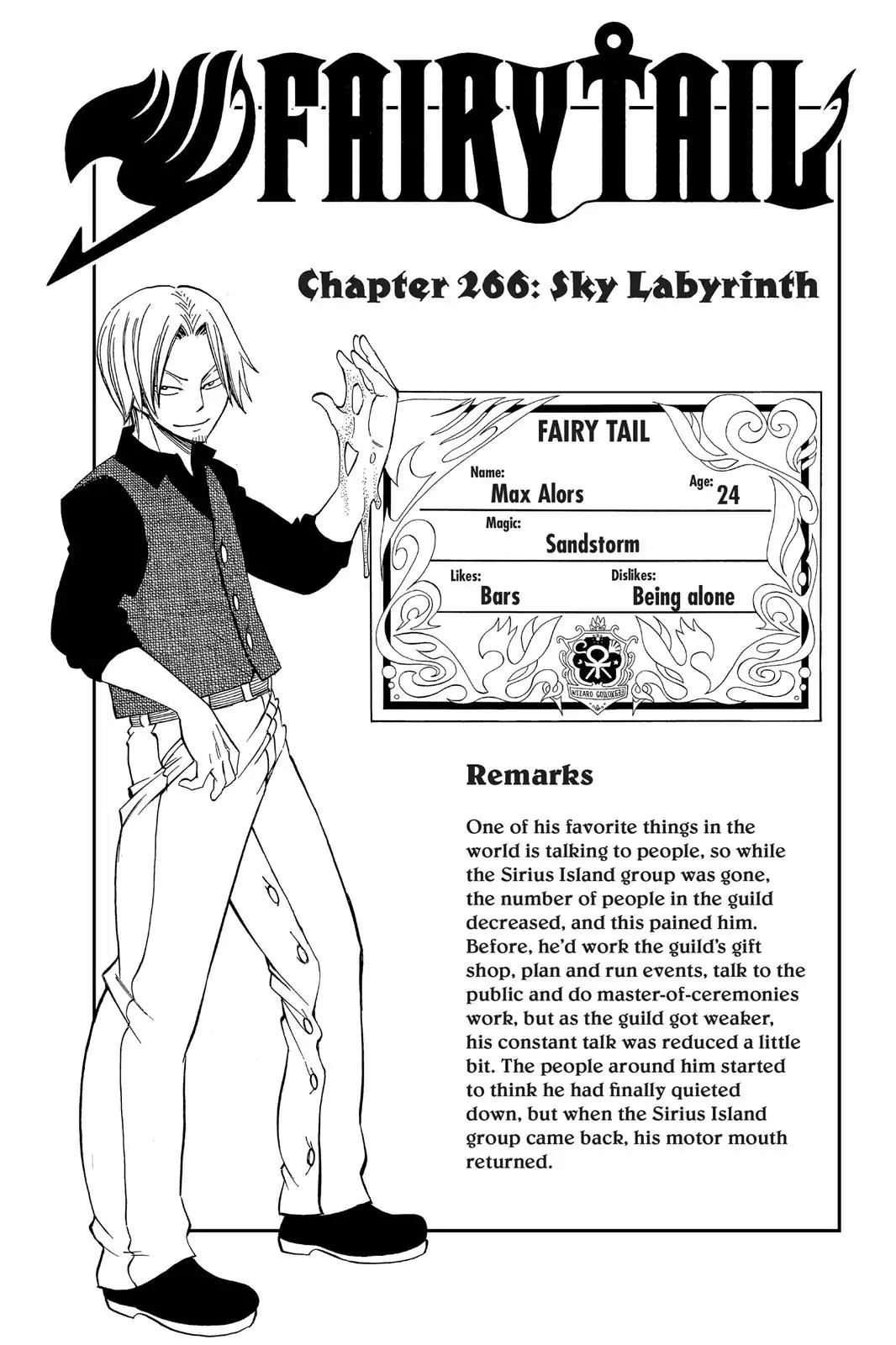 Fairy Tail Chapter 266 page 1 - Chapter 266: Sky Labyrinth