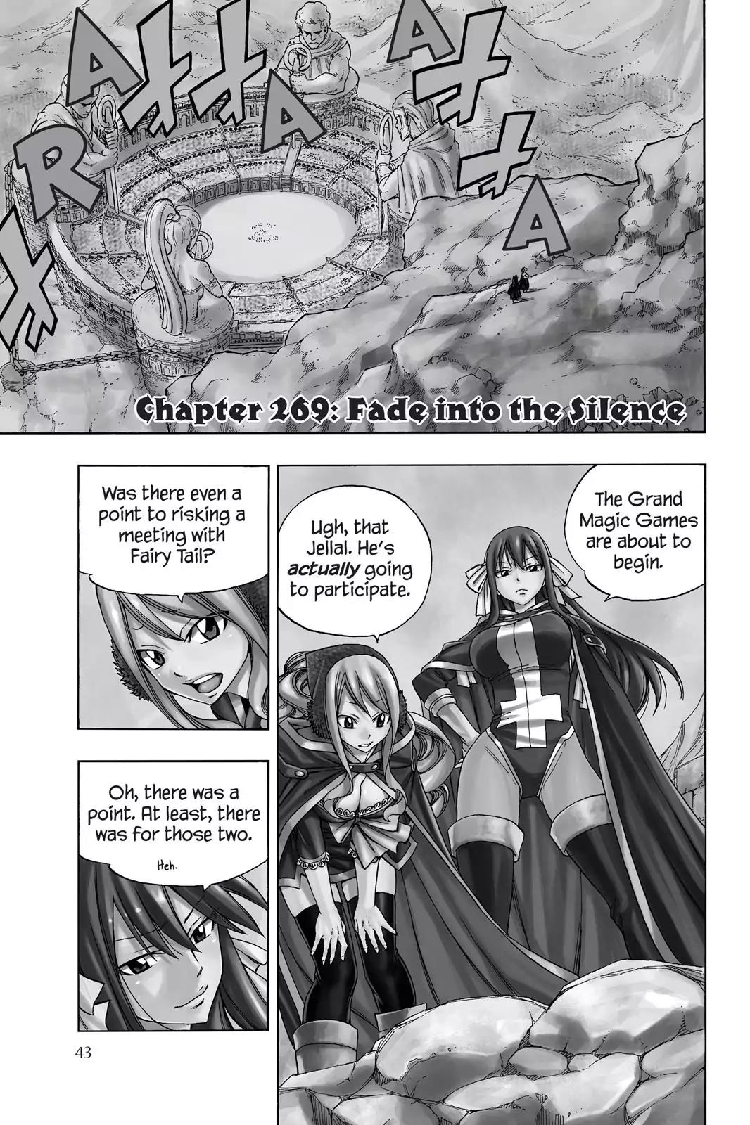 Fairy Tail Chapter 269 page 1 - Chapter 269: Fade into The Silence