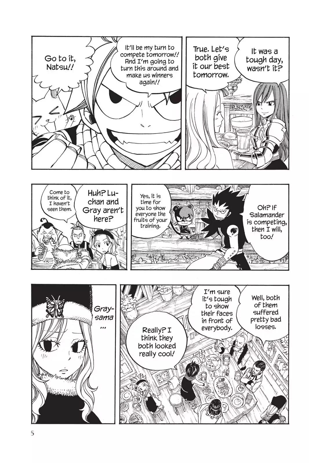 Fairy Tail Chapter 275 page 7 - Chapter 275: Drunken Hawk