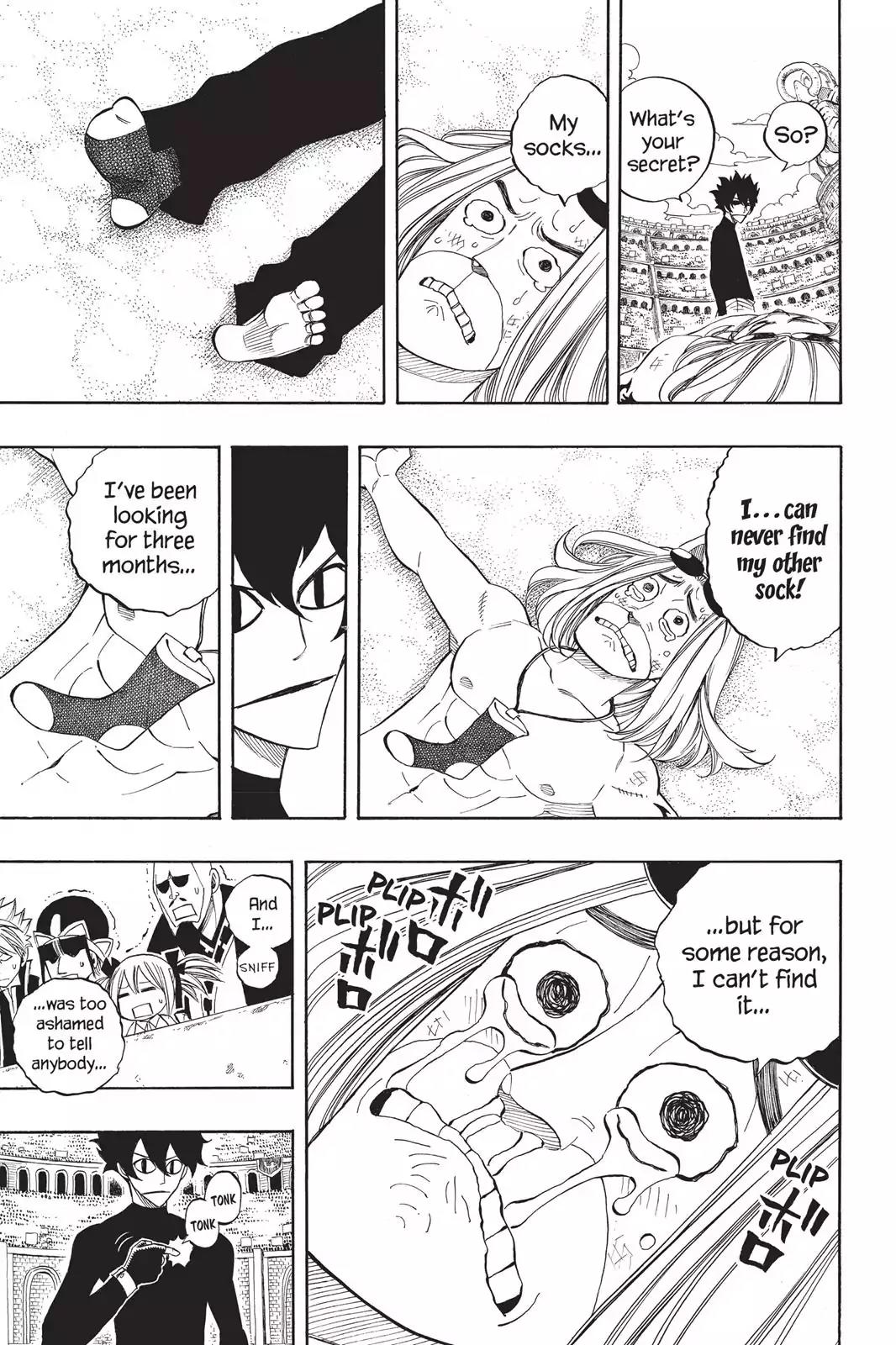 Fairy Tail Chapter 277 page 11 - Chapter 277: Socks