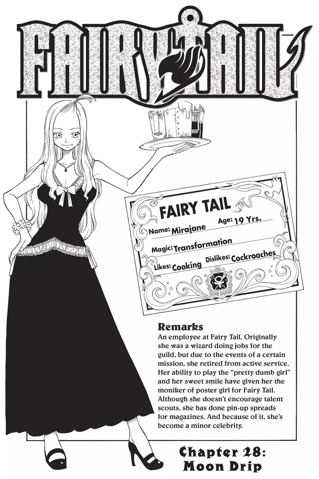 Fairy Tail Chapter 28 page 1 - Chapter 28: Moon Drip