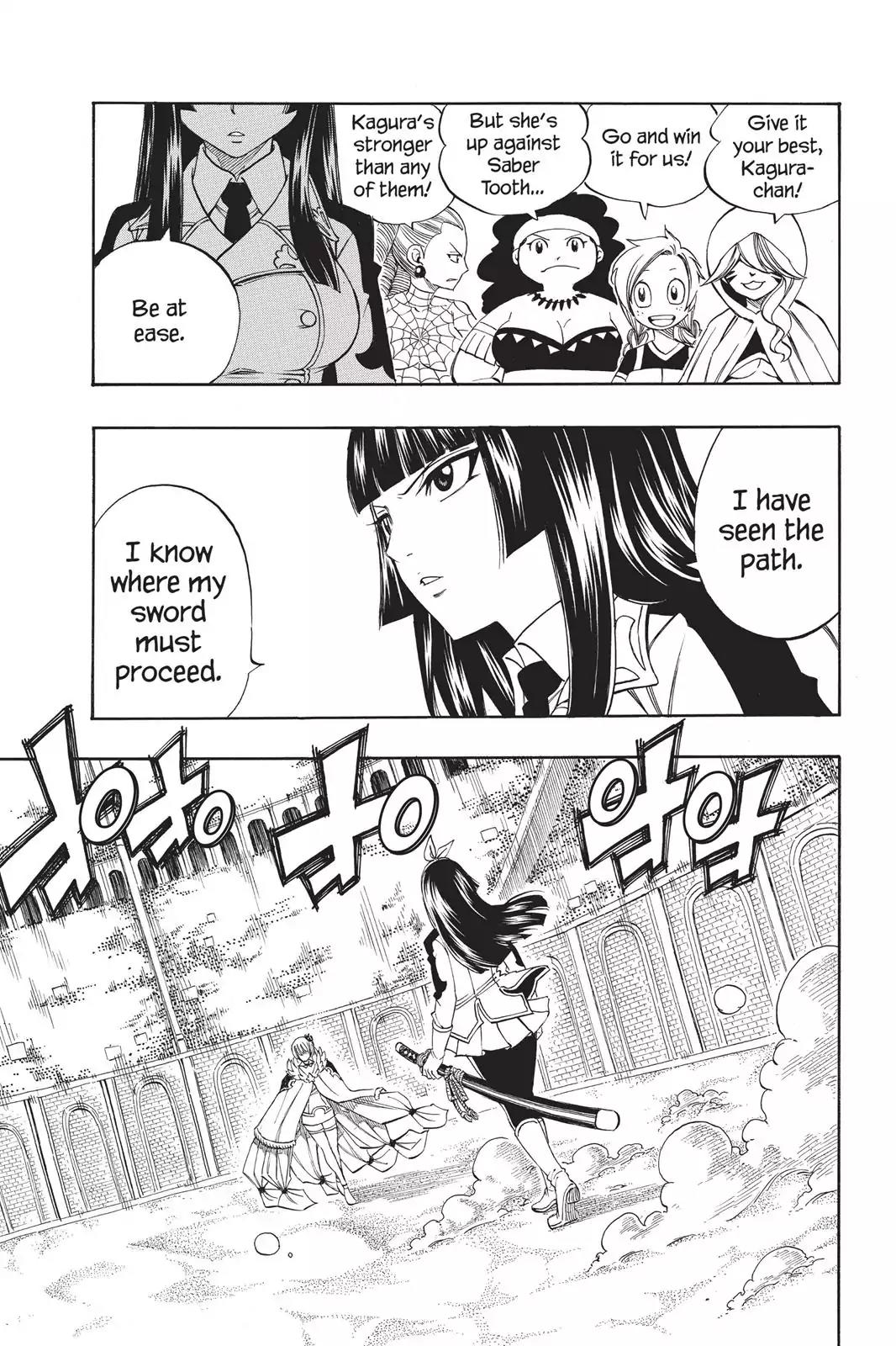 Fairy Tail Chapter 280 page 5 - Chapter 280: Kagura Vs. Yukino