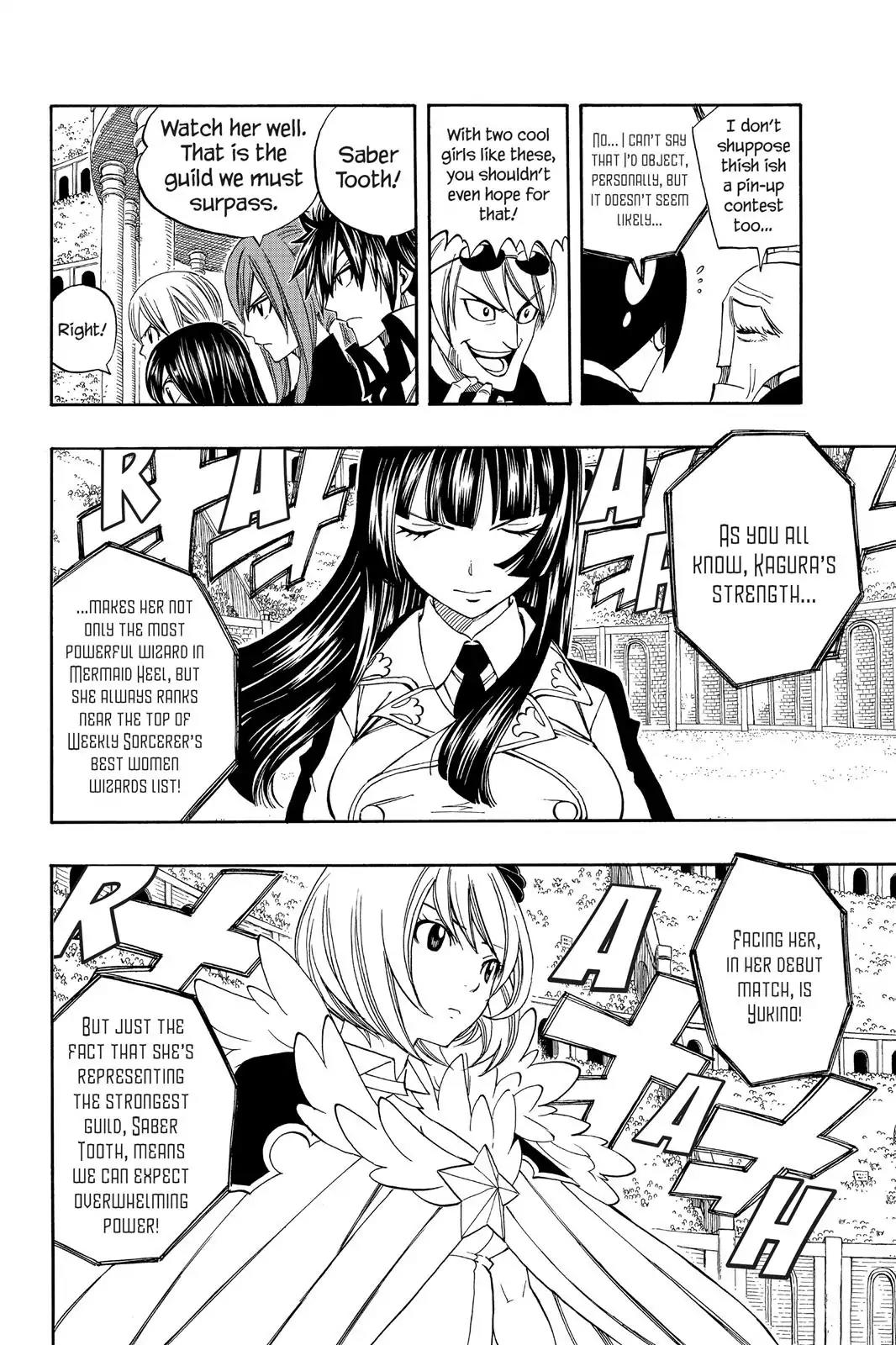 Fairy Tail Chapter 280 page 6 - Chapter 280: Kagura Vs. Yukino