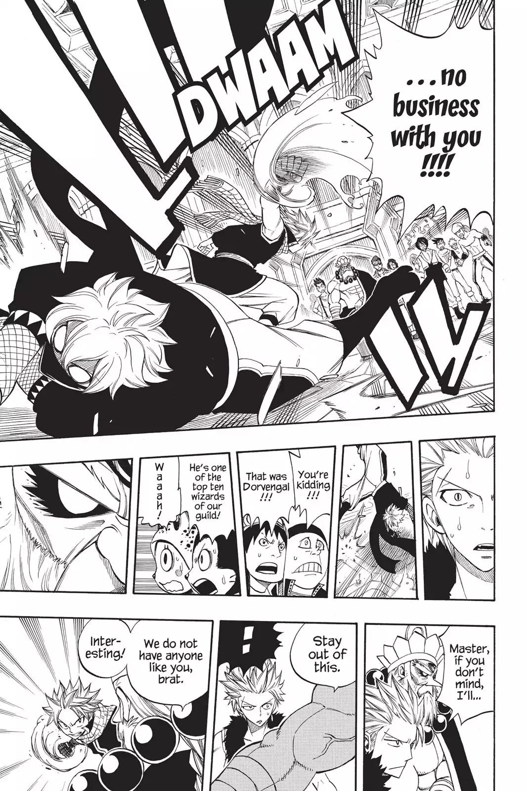 Fairy Tail Chapter 283 page 10 - Chapter 283: Natsu vs. Saber Tooth