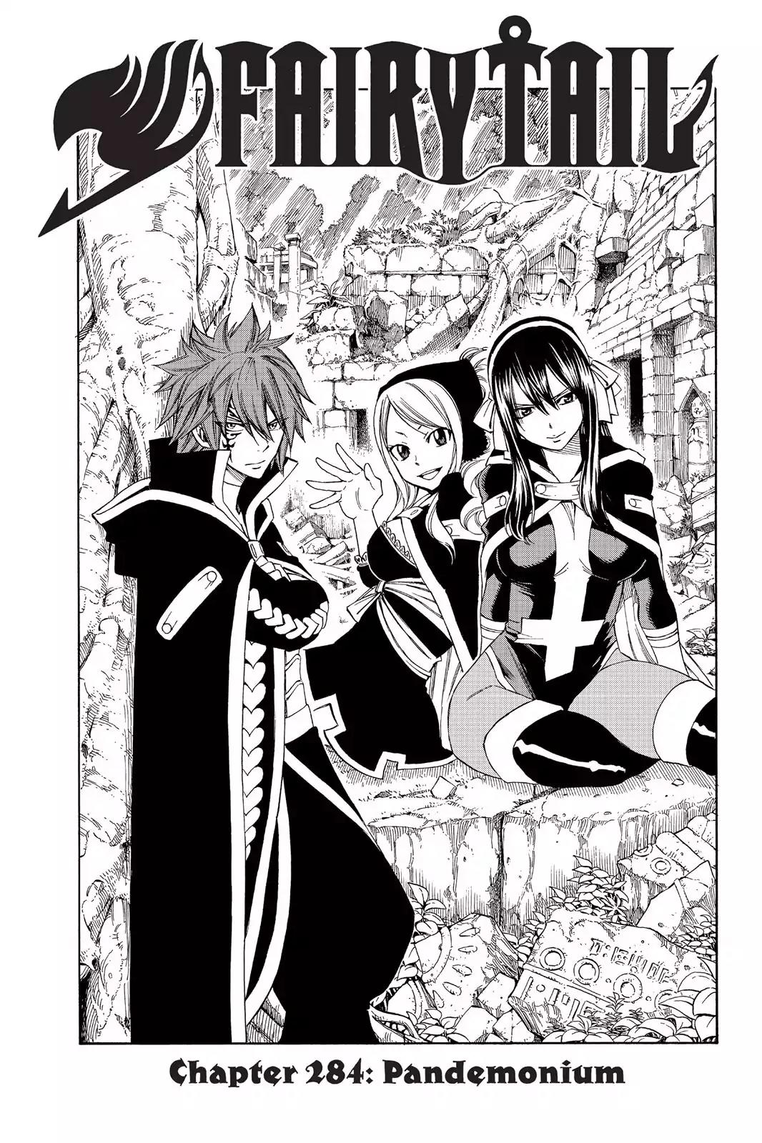 Fairy Tail Chapter 284 page 1 - Chapter 284: Pandemonium