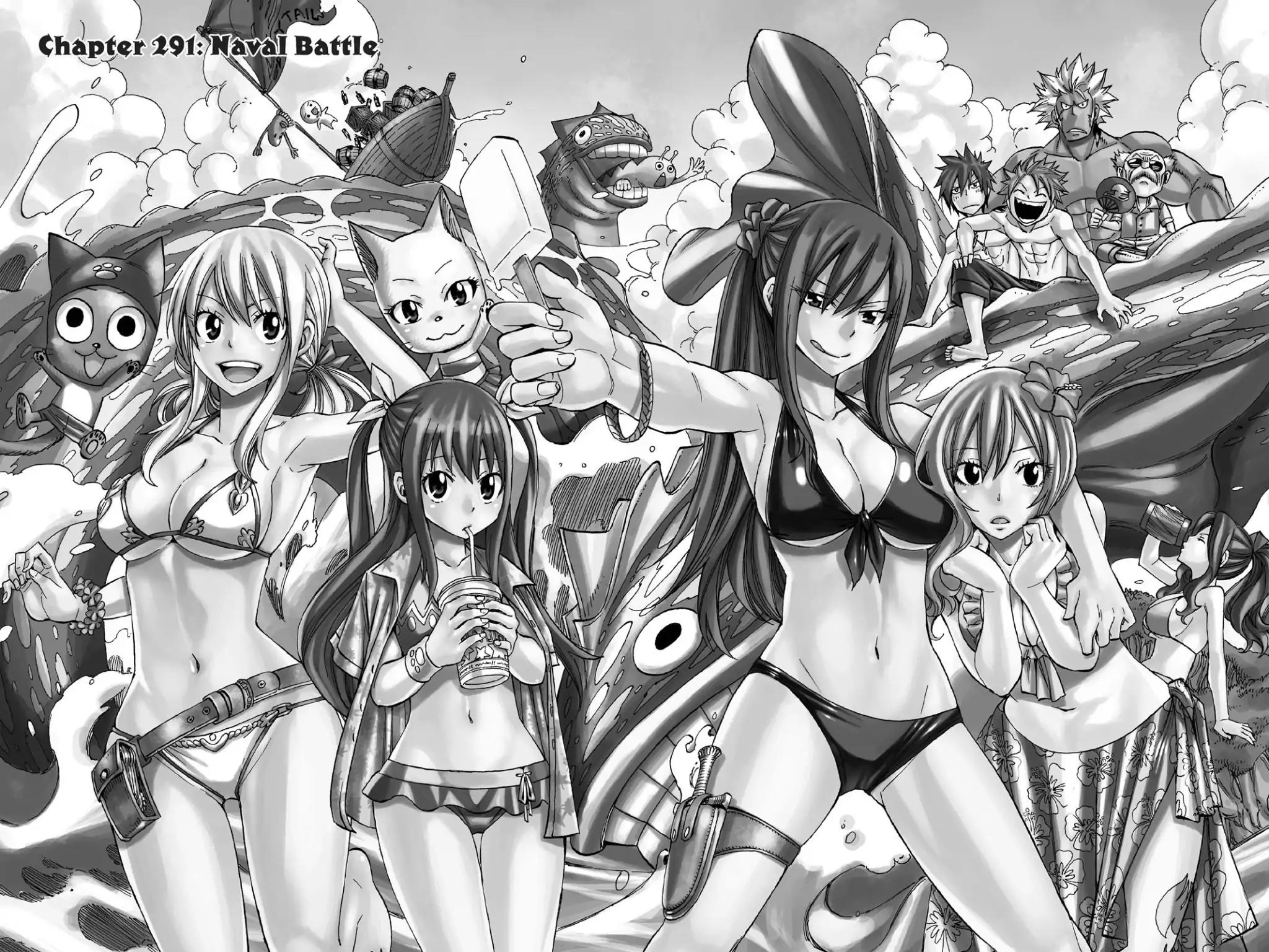 Fairy Tail Chapter 291 page 1 - Chapter 291: Naval Battle