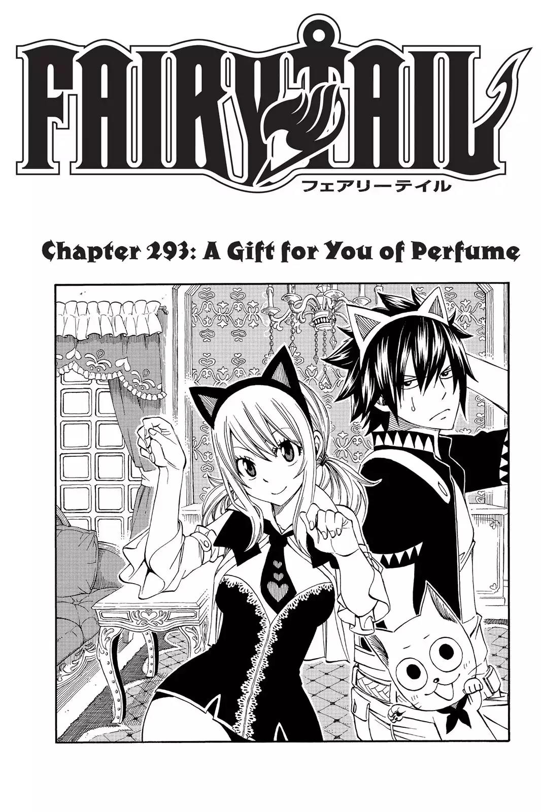 Fairy Tail Chapter 293 page 1 - Chapter 293: A Gift For You Of Perfume