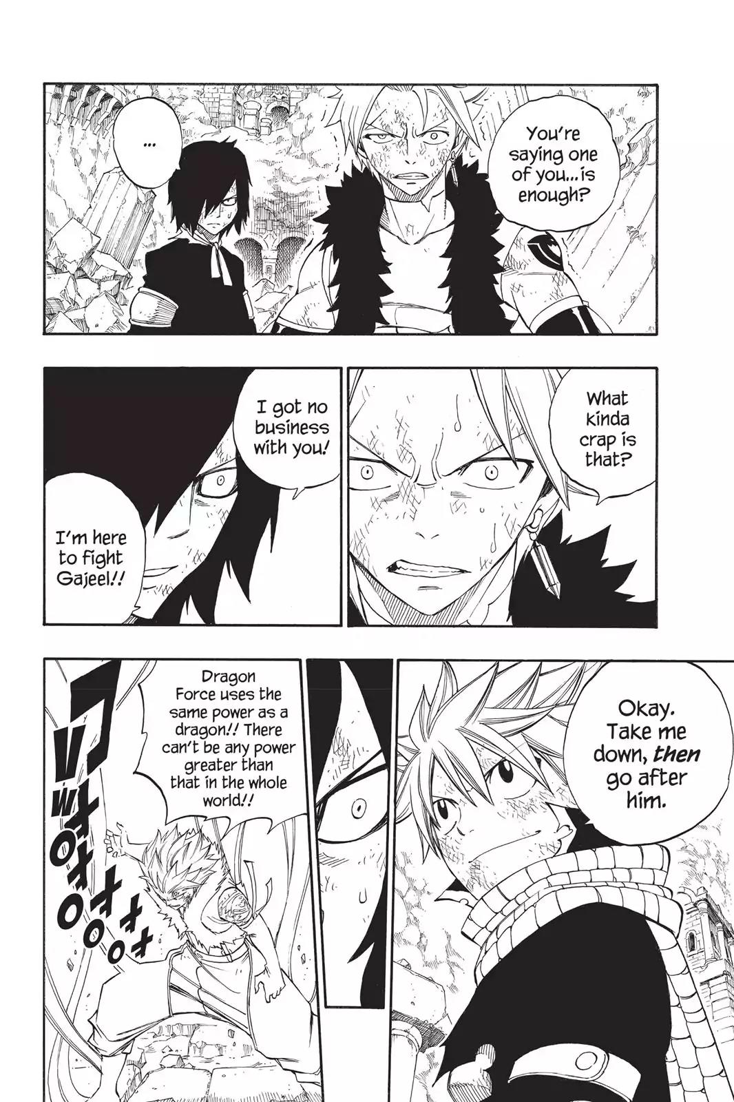 Fairy Tail Chapter 296 page 4 - Chapter 296: Natsu Vs. Twin Dragons