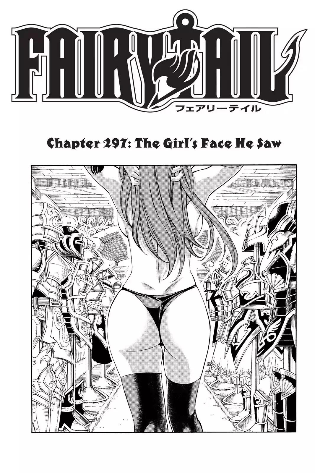Fairy Tail Chapter 297 page 1 - Chapter 297: The Girl's Face He Saw