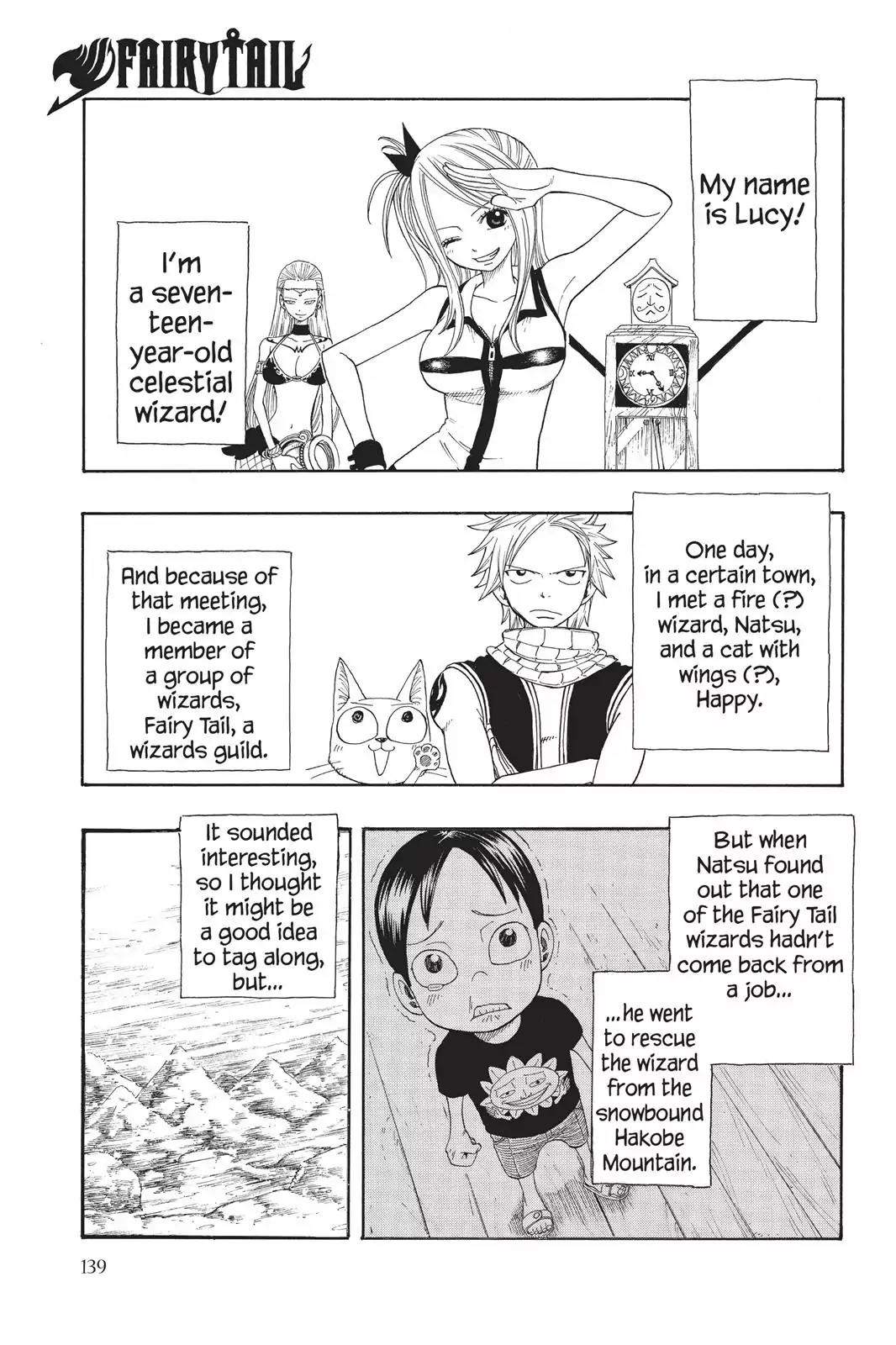 Fairy Tail Chapter 3 page 1 - Chapter 3: Fire Dragons And Monkeys And Cows