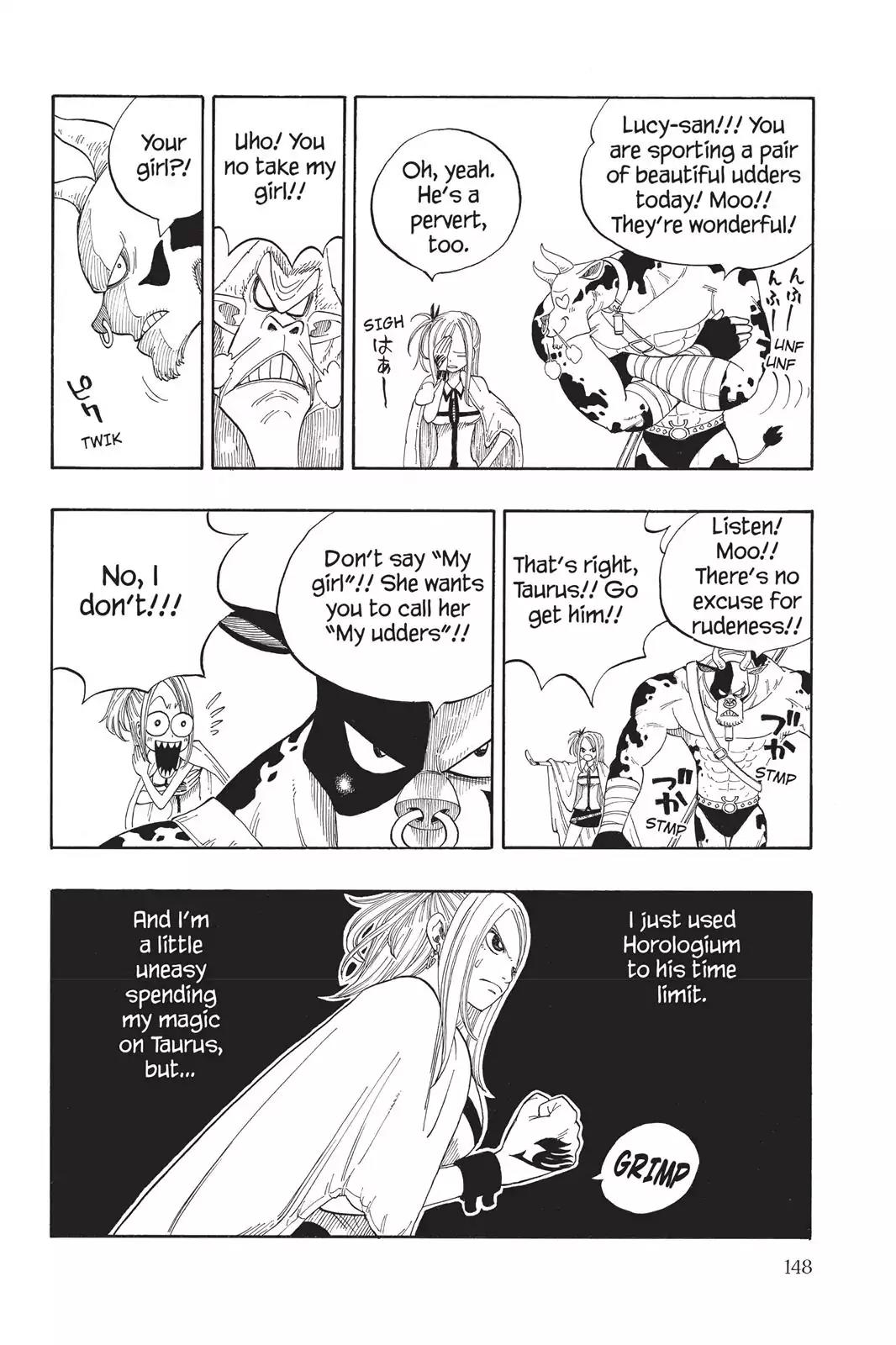 Fairy Tail Chapter 3 page 10 - Chapter 3: Fire Dragons And Monkeys And Cows