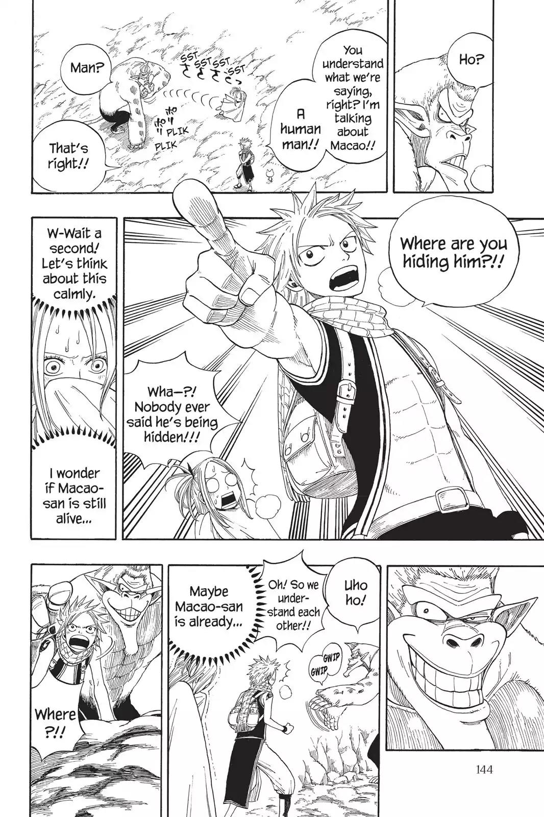 Fairy Tail Chapter 3 page 6 - Chapter 3: Fire Dragons And Monkeys And Cows