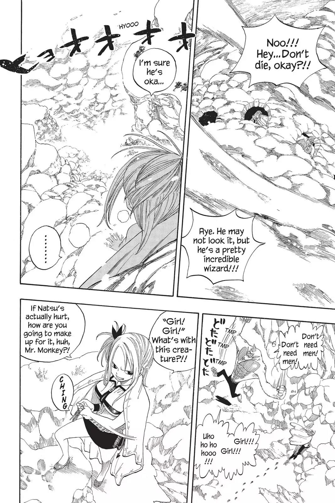 Fairy Tail Chapter 3 page 8 - Chapter 3: Fire Dragons And Monkeys And Cows