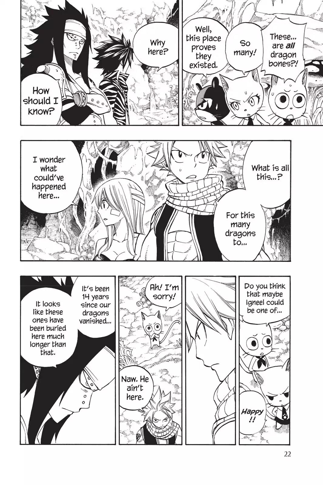 Fairy Tail Chapter 300 page 22 - Chapter 300: Where The Dragon Souls Sleep