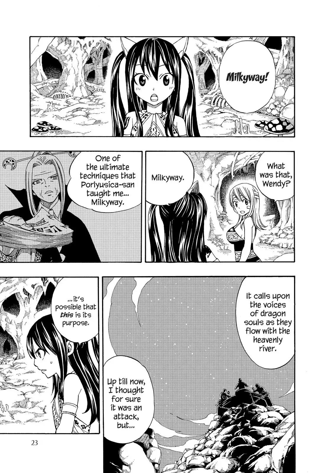 Fairy Tail Chapter 300 page 23 - Chapter 300: Where The Dragon Souls Sleep