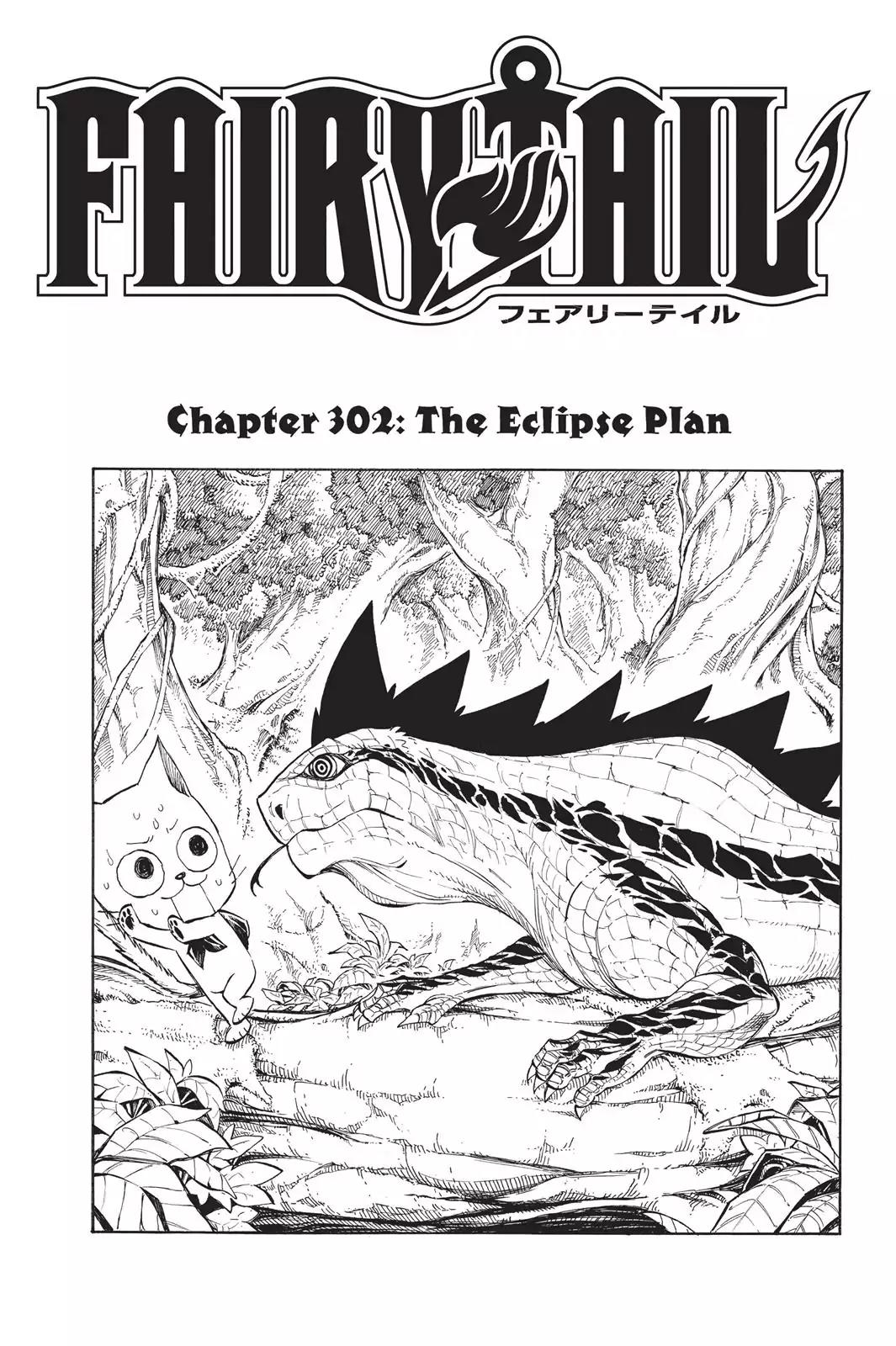 Fairy Tail Chapter 302 page 1 - Chapter 302: The Eclipse Plan