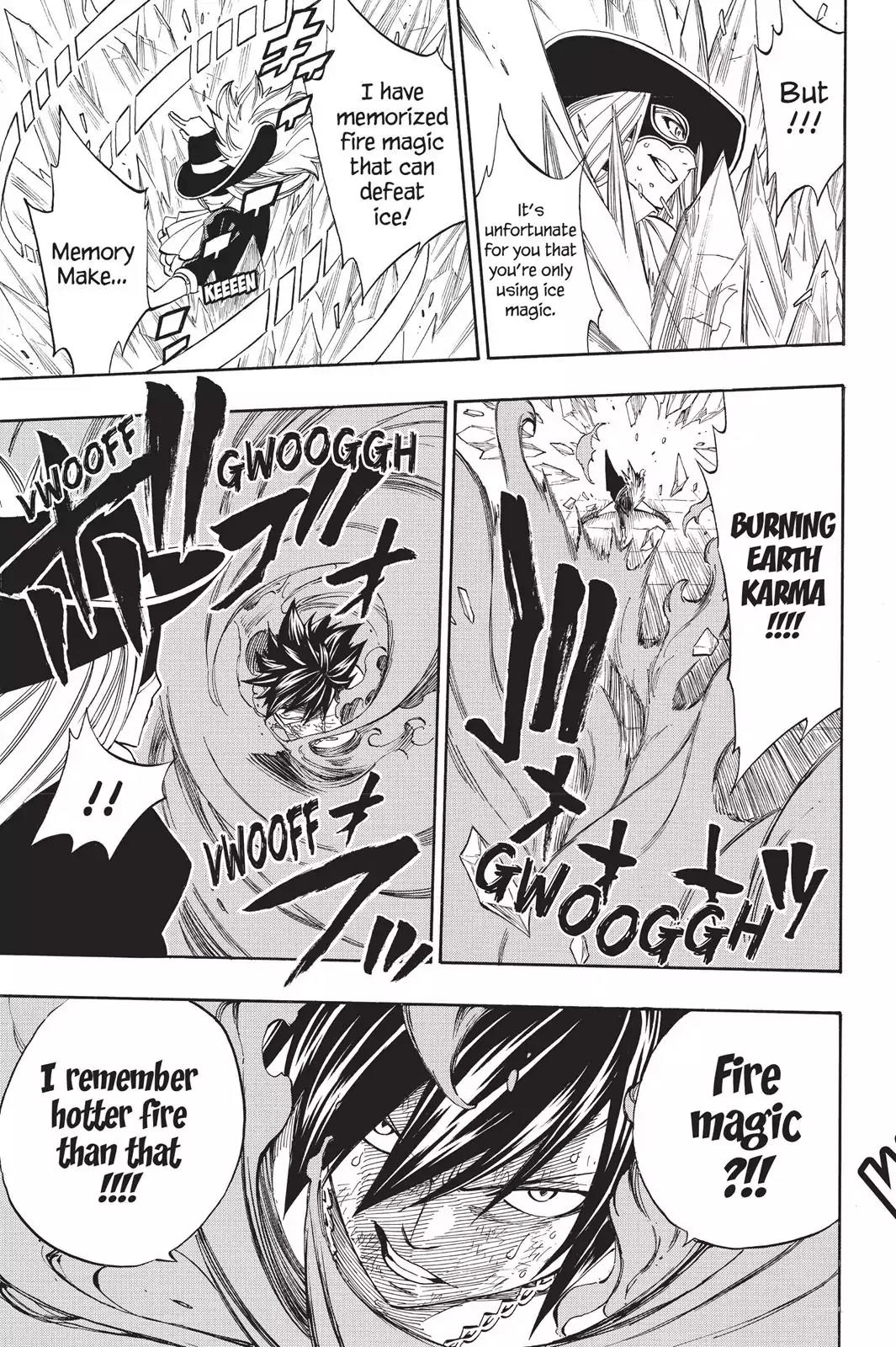 Fairy Tail Chapter 306 page 17 - Chapter 306: Gray Vs. Rufus