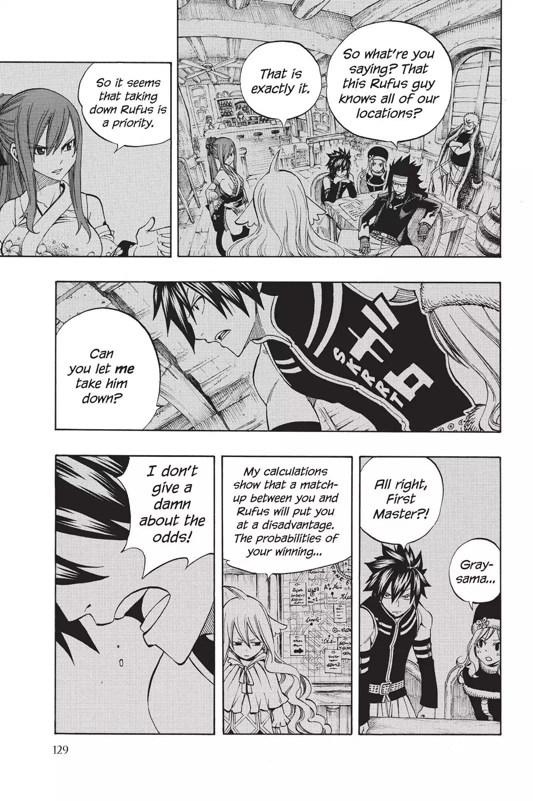 Fairy Tail Chapter 306 page 3 - Chapter 306: Gray Vs. Rufus