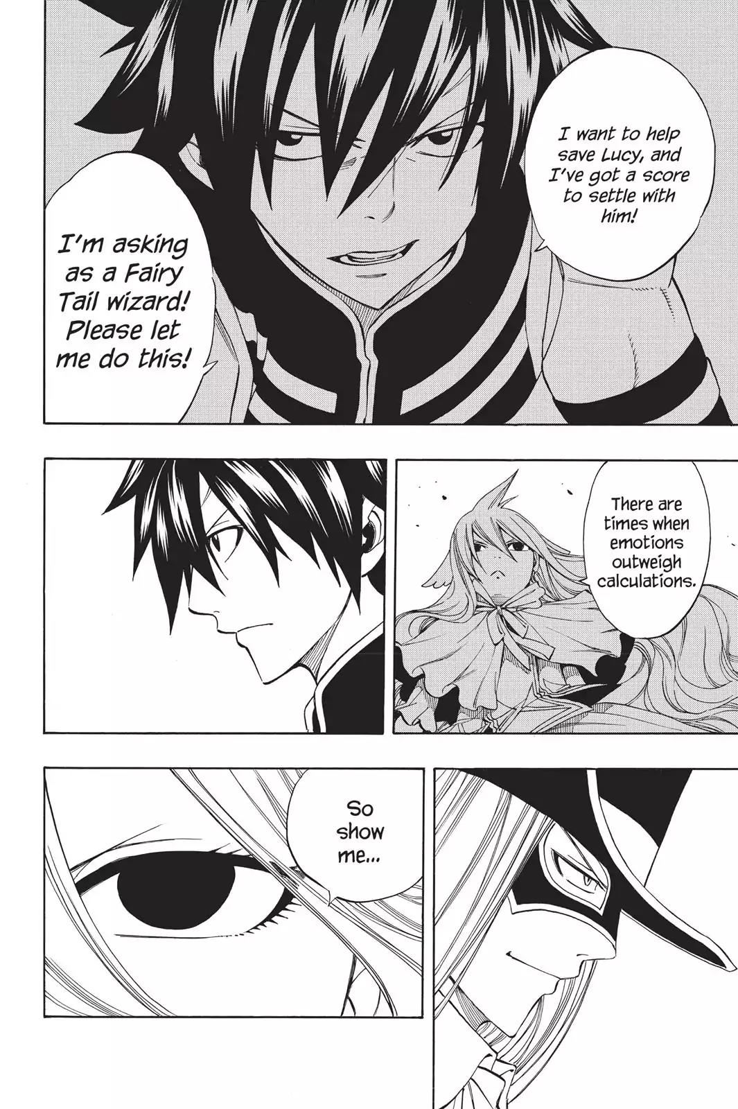 Fairy Tail Chapter 306 page 4 - Chapter 306: Gray Vs. Rufus