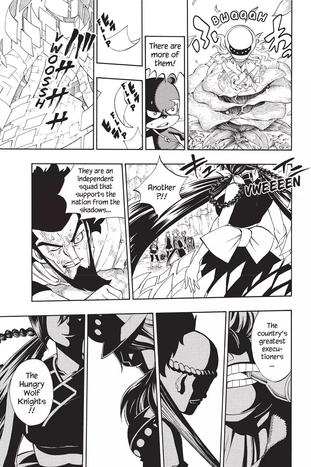 Fairy Tail Chapter 307 page 17 - Chapter 307: Hungry Wolf Knights