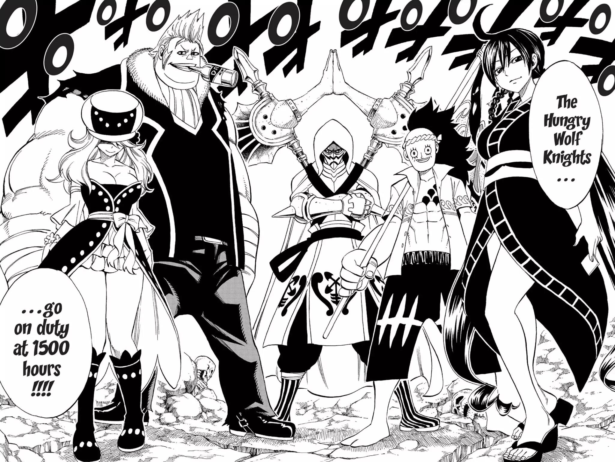 Fairy Tail Chapter 307 page 18 - Chapter 307: Hungry Wolf Knights