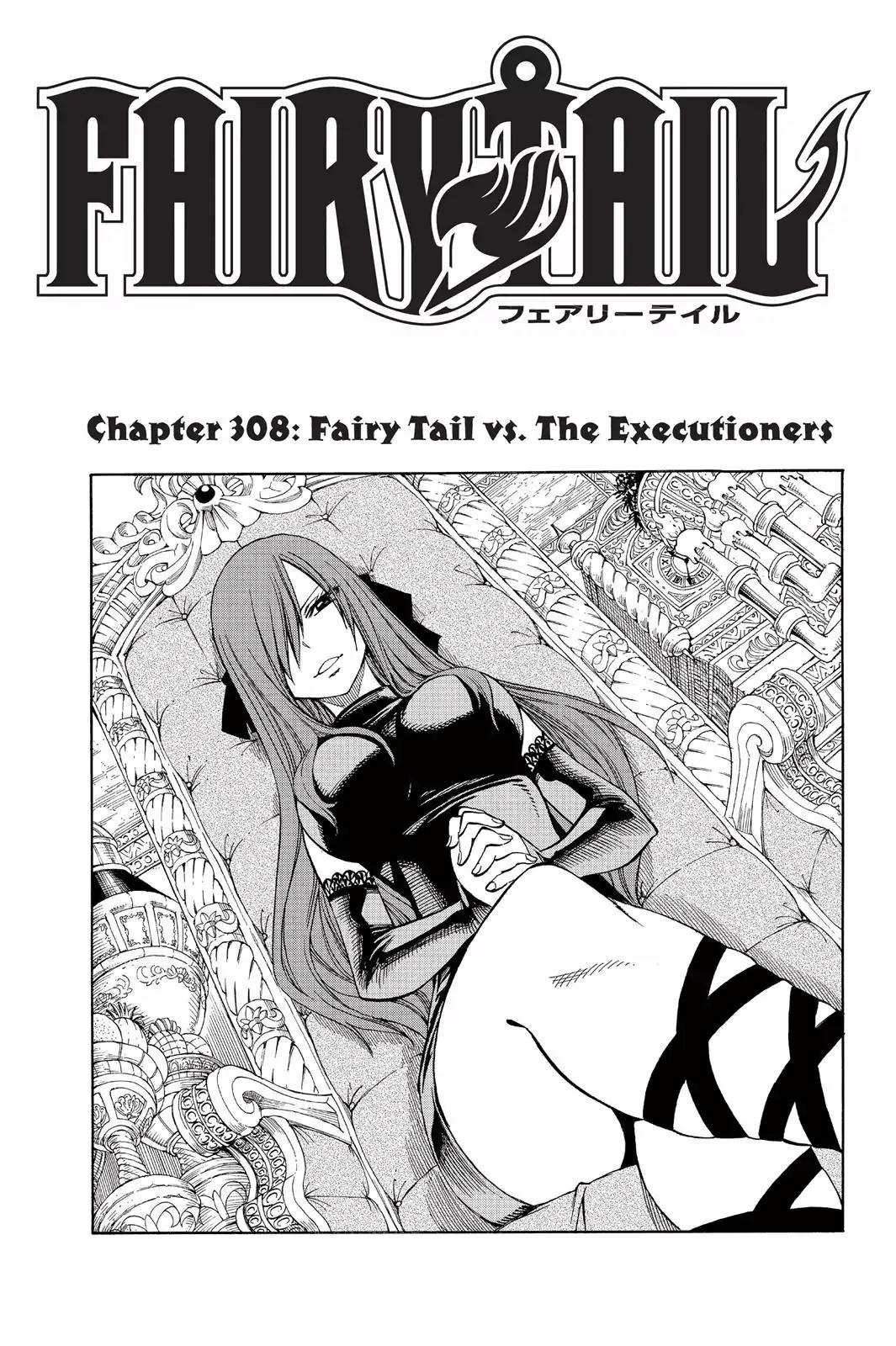 Fairy Tail Chapter 308 page 1 - Chapter 308: Fairy Tail Vs. The Executioners