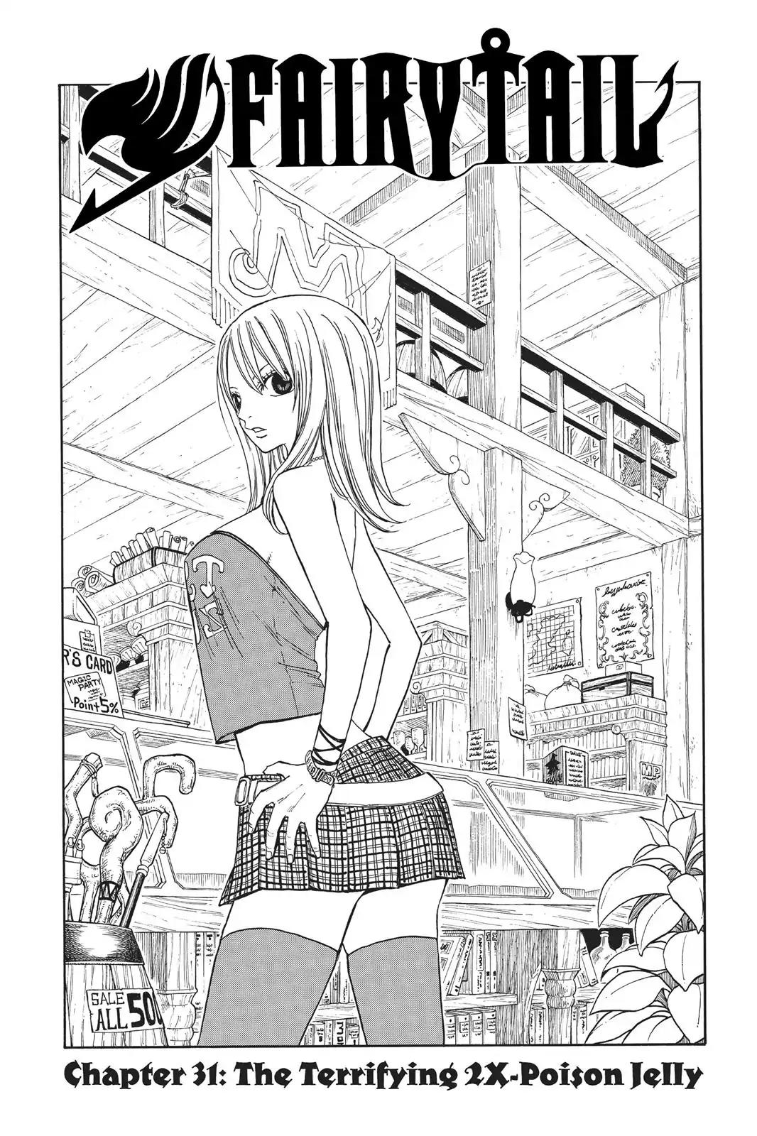 Fairy Tail Chapter 31 page 5 - Chapter 31: The Terrifyting 2X - Poison Jelly