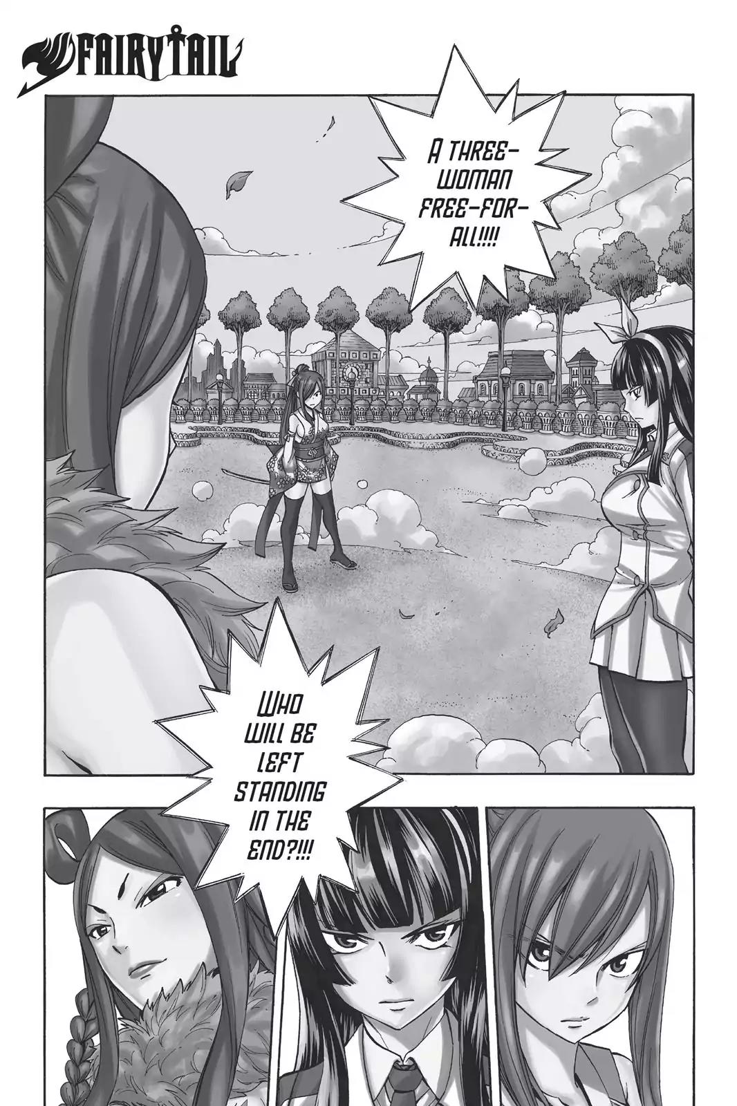 Fairy Tail Chapter 312 page 1 - Chapter 312: Threesomes