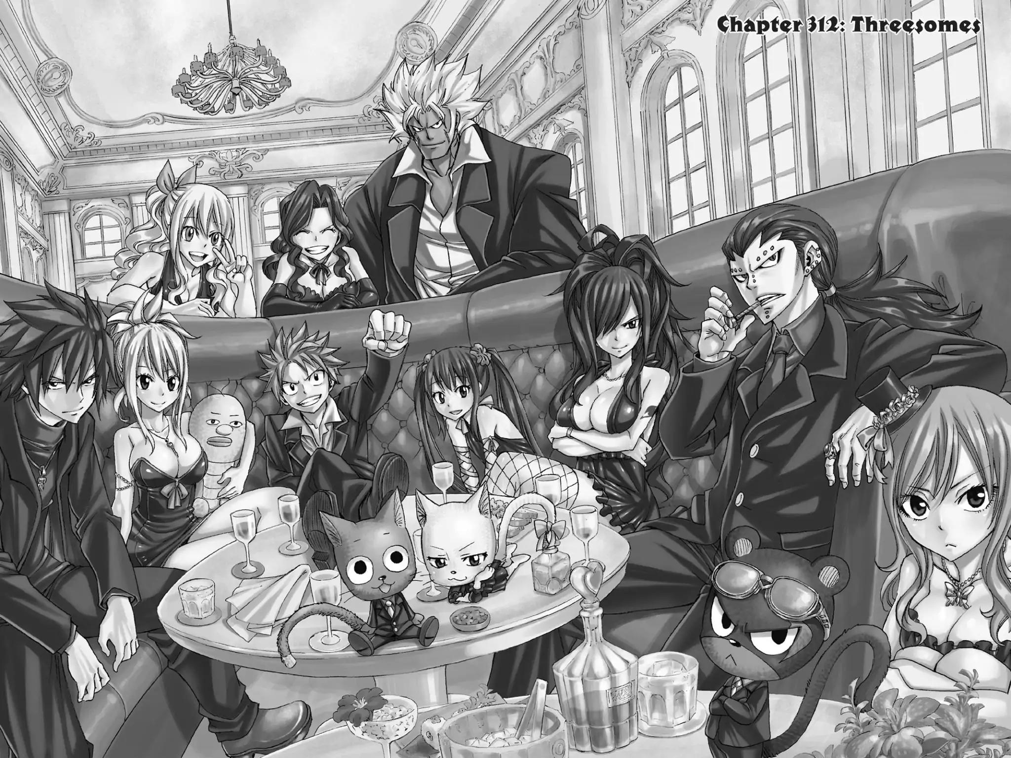 Fairy Tail Chapter 312 page 2 - Chapter 312: Threesomes