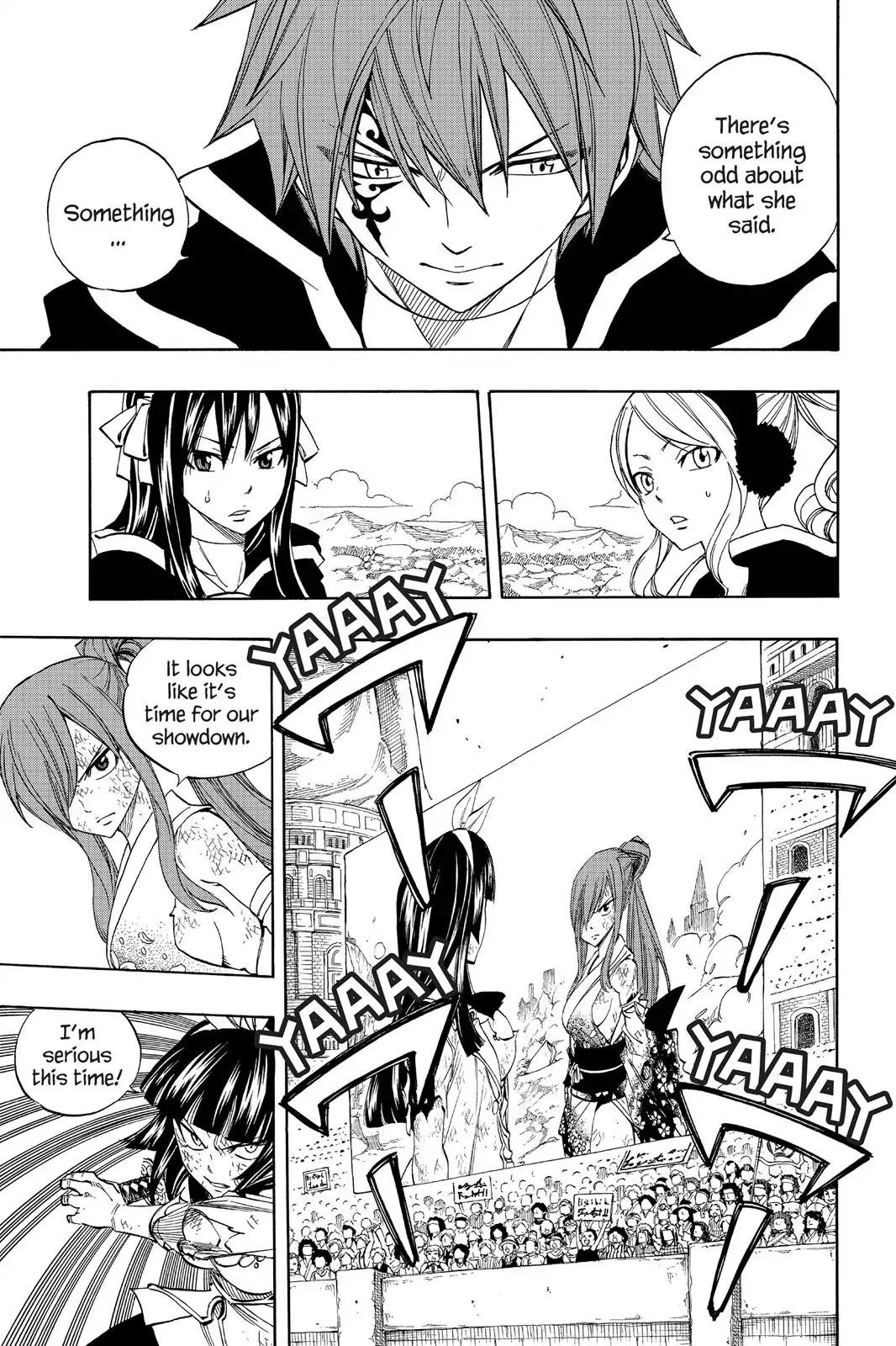 Fairy Tail Chapter 314 page 3 - Chapter 314: Erza Vs. Kagura